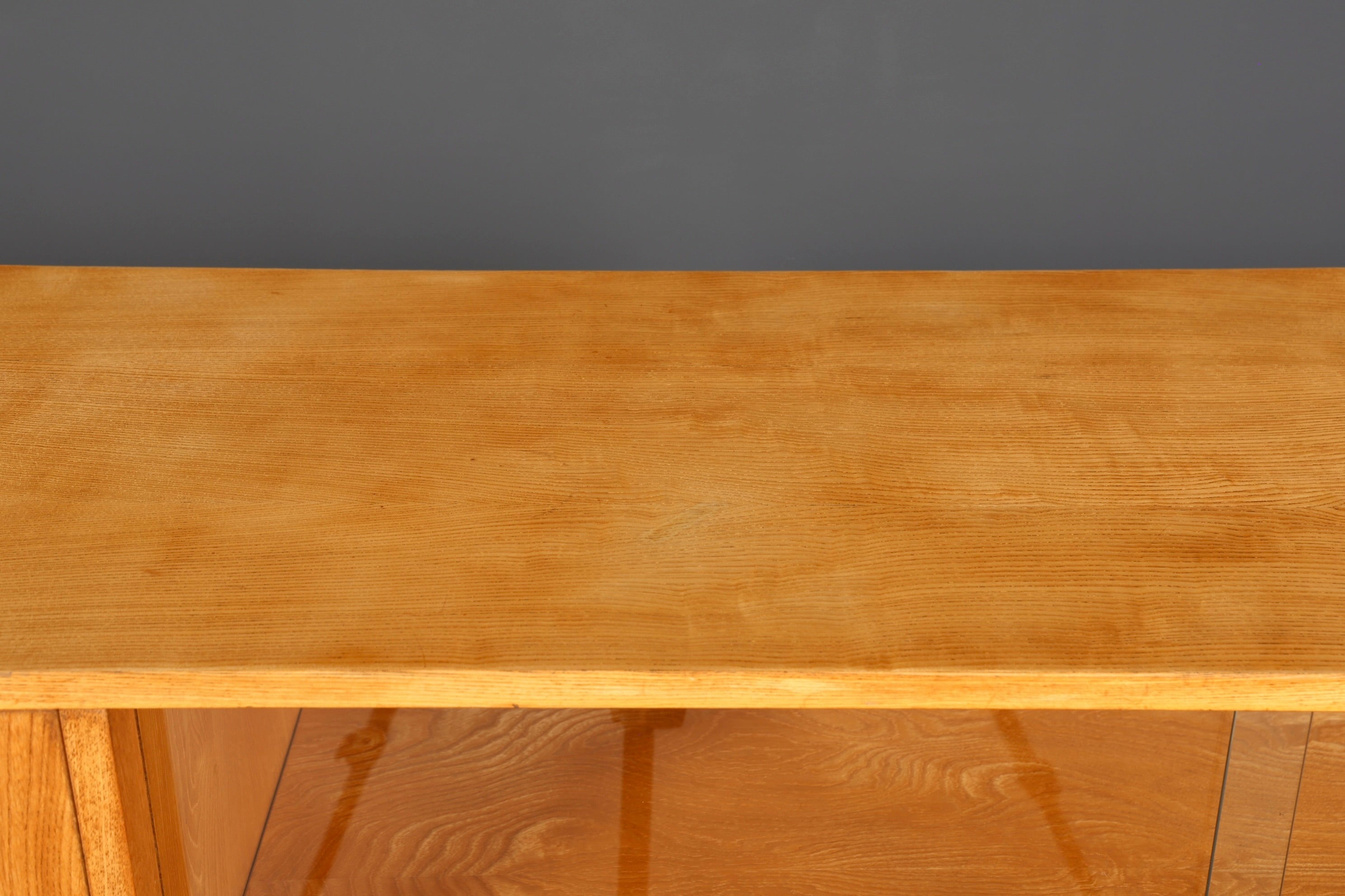 F891 Finish cm Traumhafter Mid Century Highboard Retro Vitrine 60er Jahre Schrank Kommode