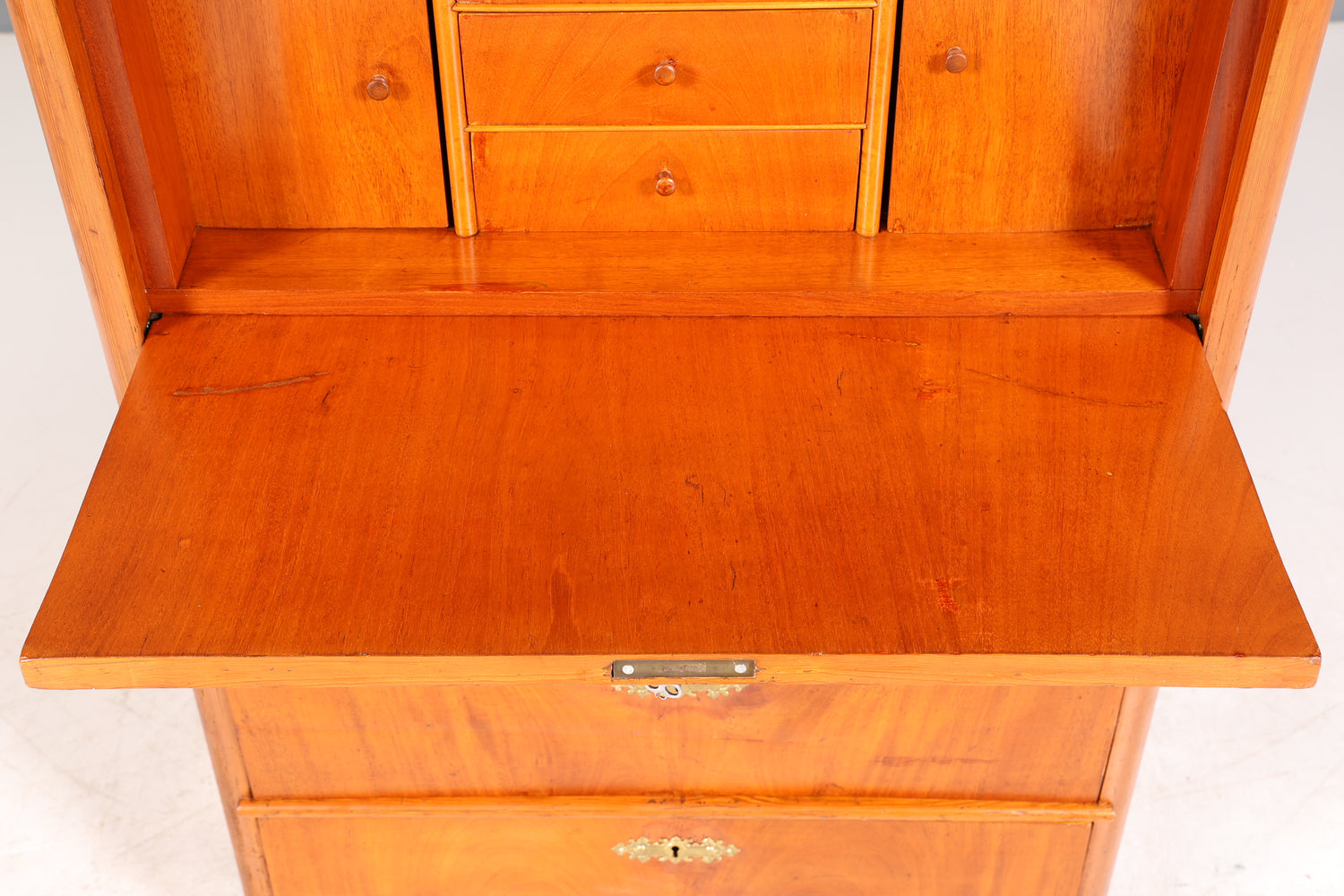 Traumhafter Biedermeier Sekretär Vertiko Antik Kommode Office Schreibkommode