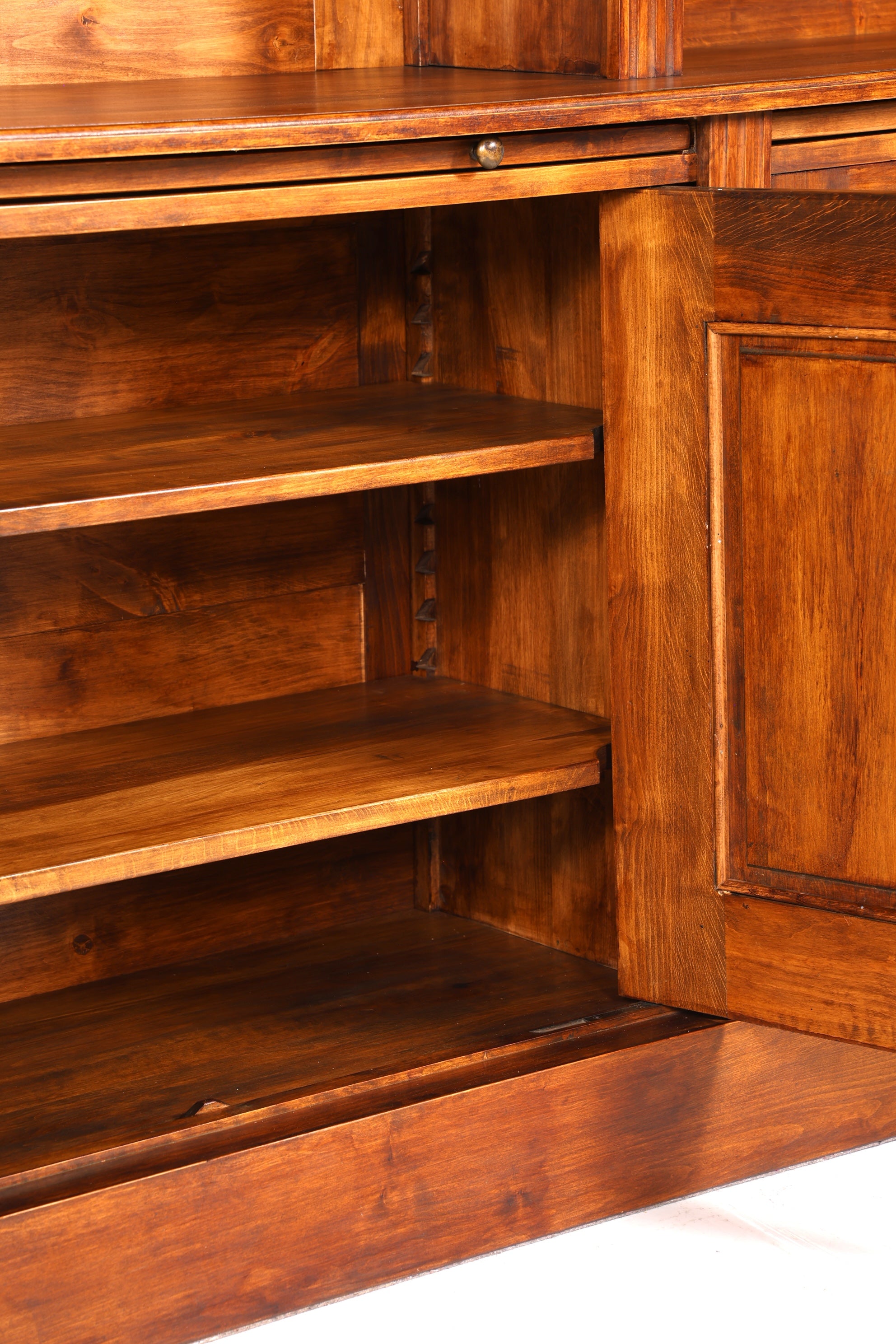 Traumhaftes XXL massiv Holz Regal Kolonial Schrank Antik Stil Bücherregal Kommode Bibliothek Bücherwand