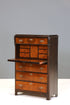 Stilvoller Gründerzeit Sekretär Vertiko Nussbaum Jugendstil Highboard Kommode um 1880