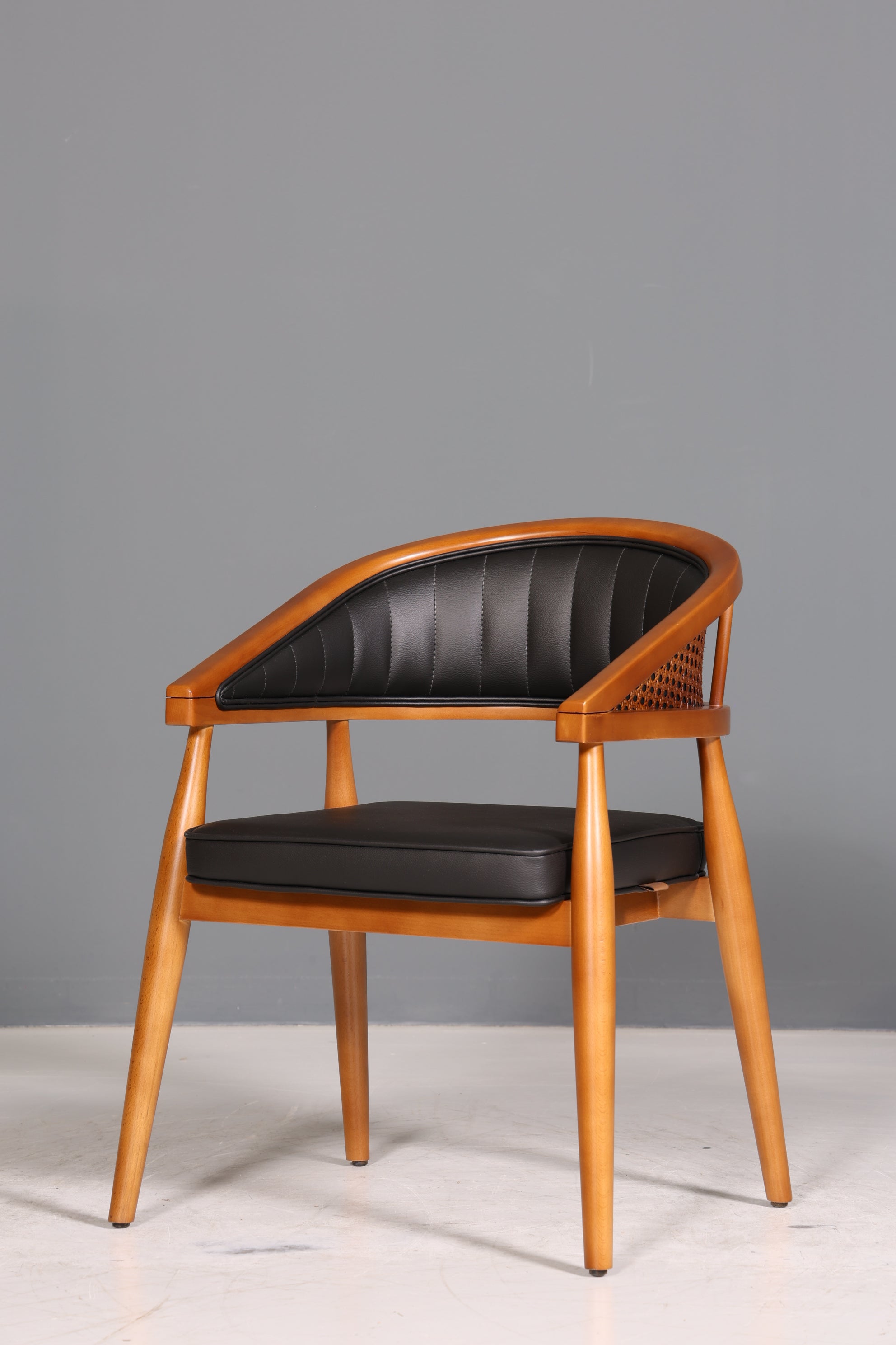 Noble wicker dining room chair "Malibu Brown" kitchen chair armchair beech secretary chair