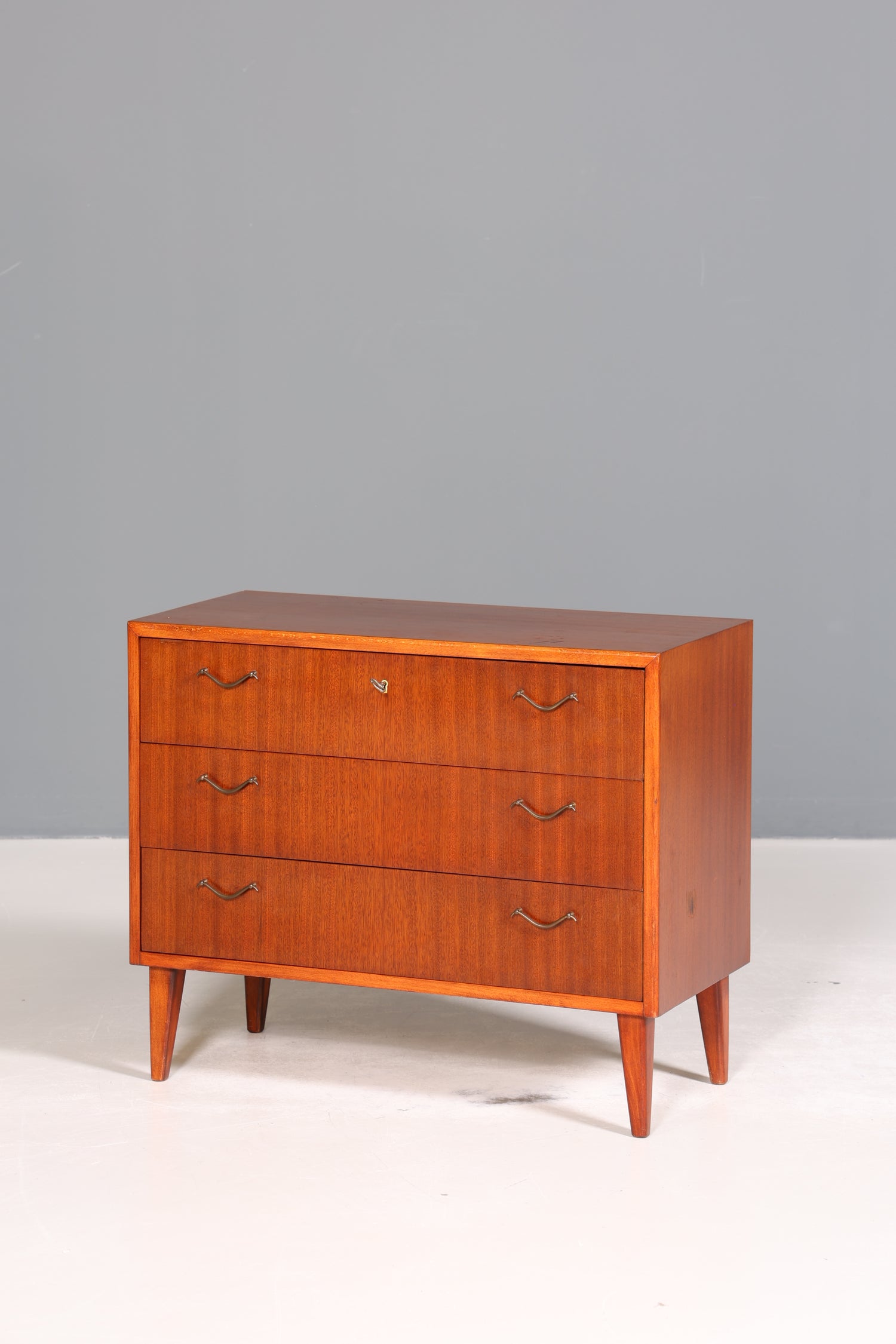 Stilvolle Mid Century Kommode Vintage Flur Kommode 60s Schubladenkommode