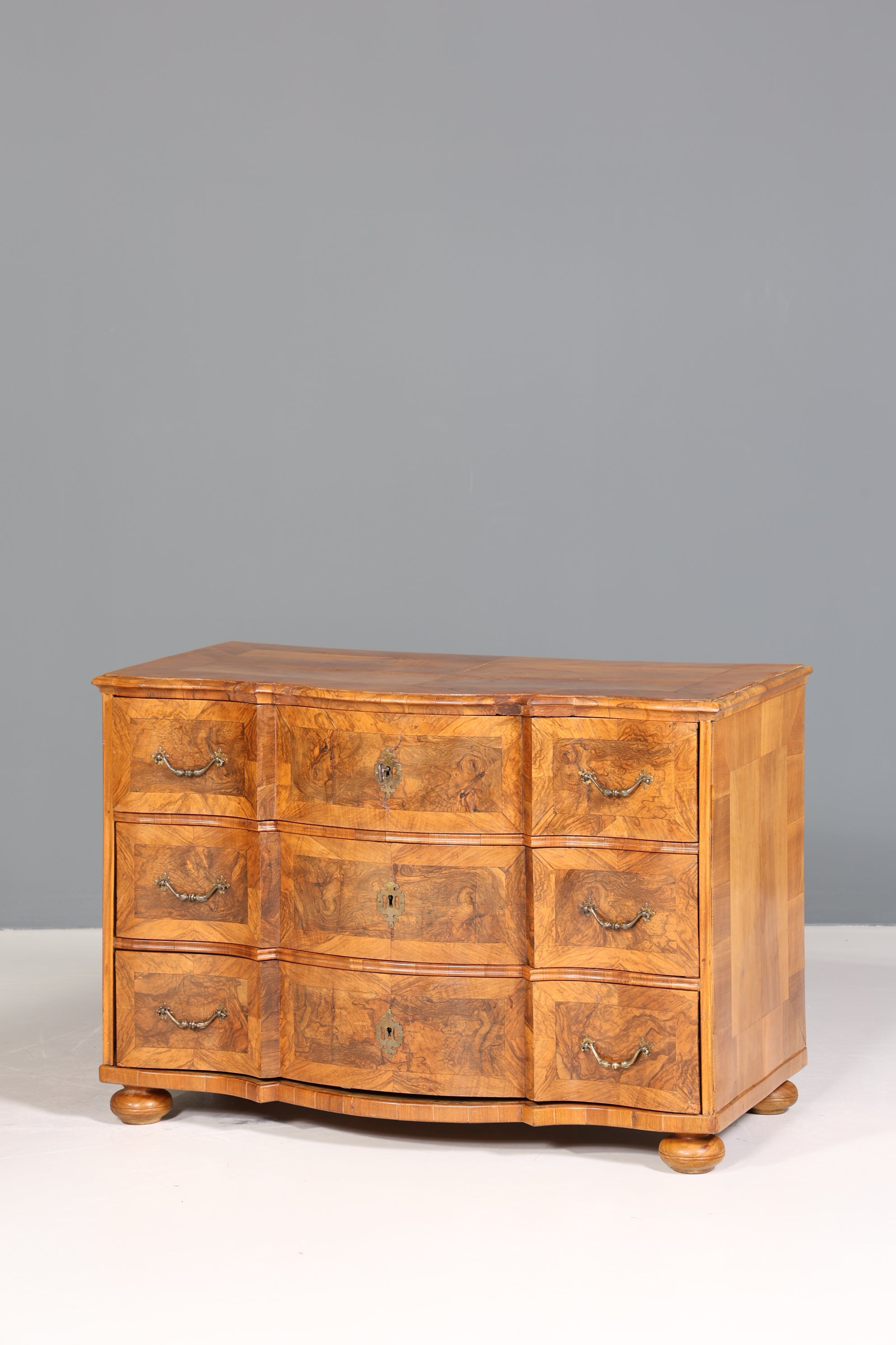 Wunderschöne Original Barock Kommode Sideboard Antik massiv Holz Schubladenkommode