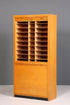 Schlichter Mid Century Rollladenschrank Bauhaus Apothekerschrank Art Deco Büro Aktenschrank