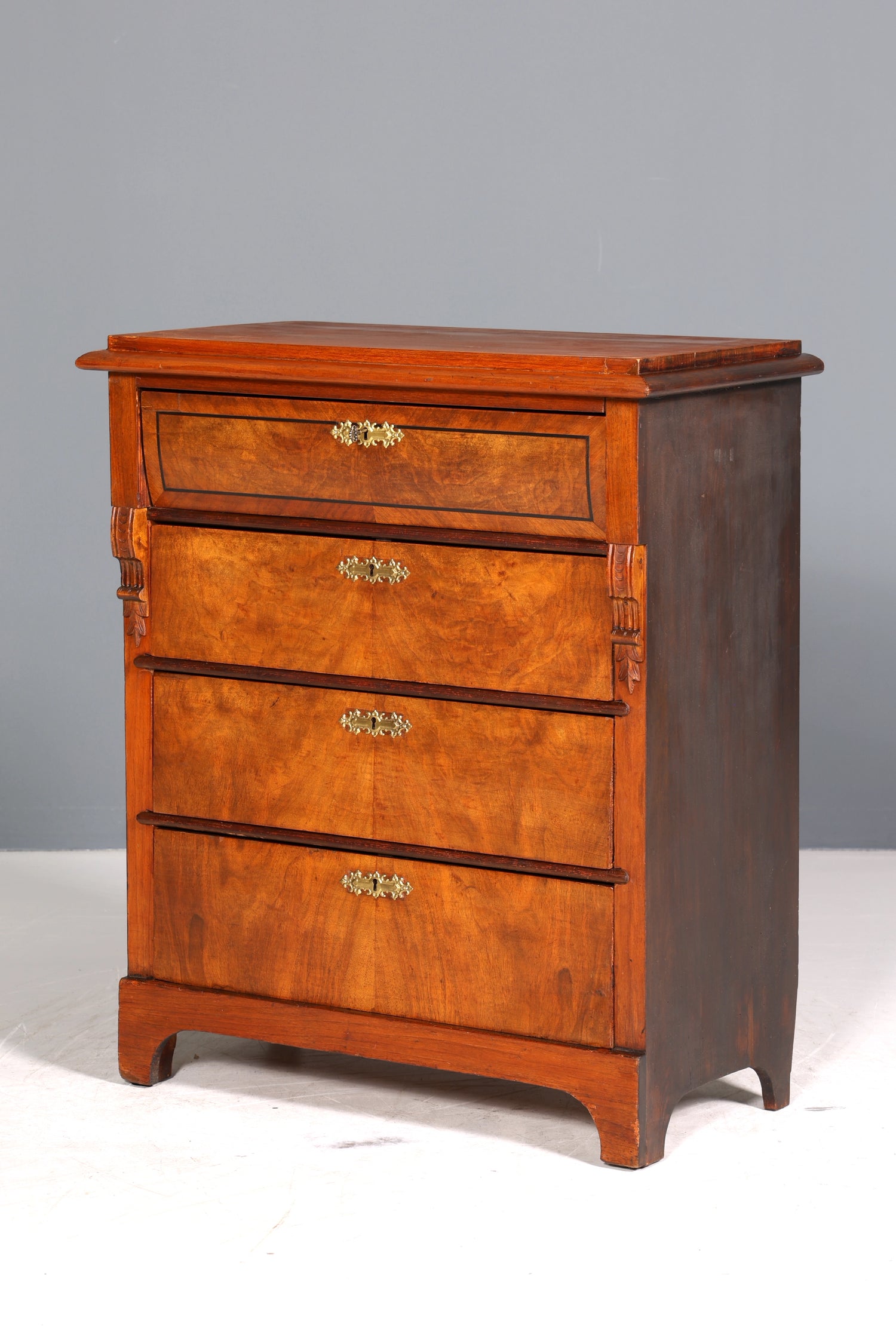 Wunderschöne Gründerzeit Kommode Jugendstil Antik Sideboard Schubladenkommode