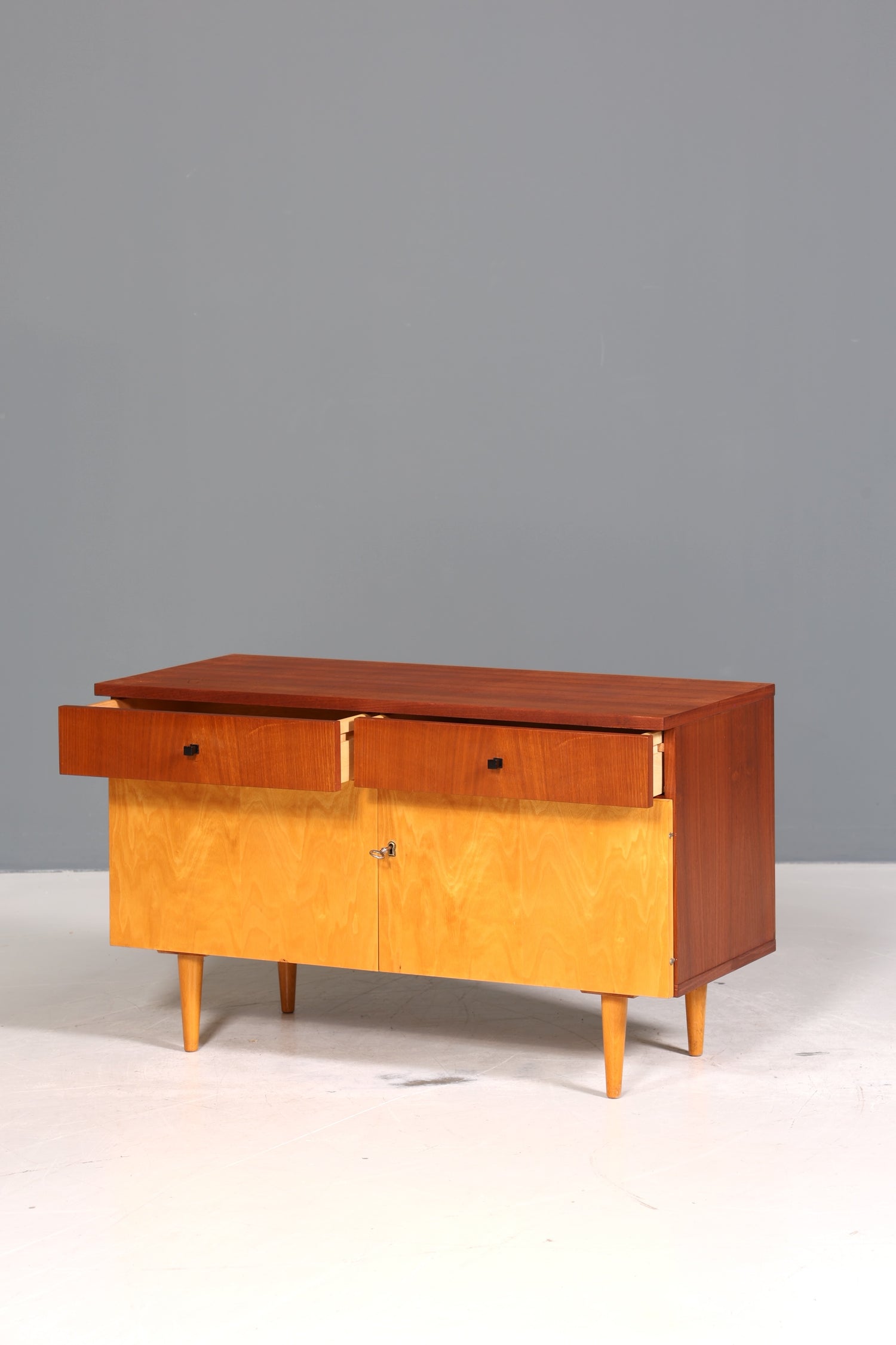 Wunderschöne Mid Century Kommode Vintage Flur Kommode 60s Retro Schrank