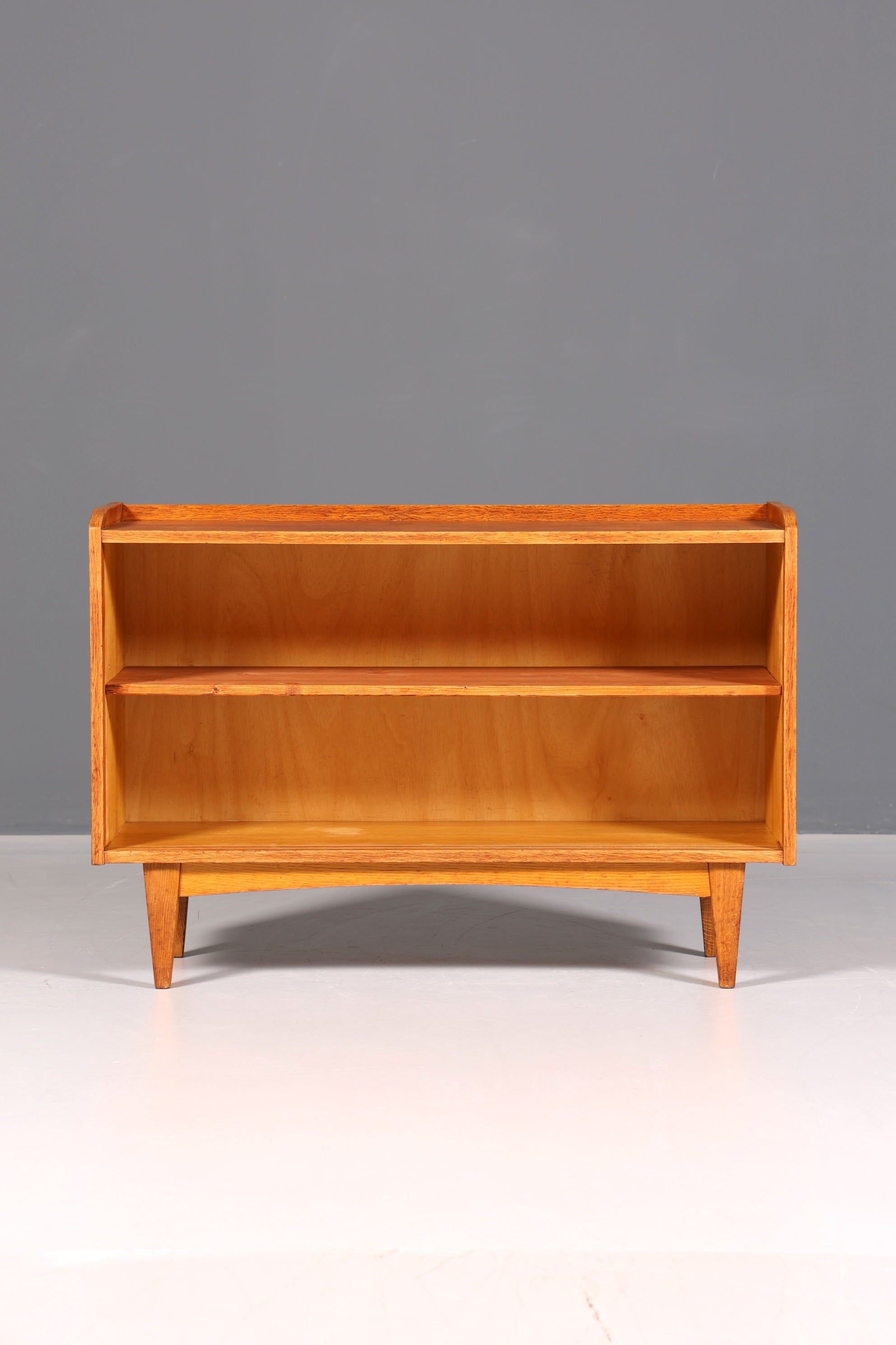 Wunderschönes Mid Century Regal Vintage Bücherregal 60er Jahre Holz Regal Buchablage