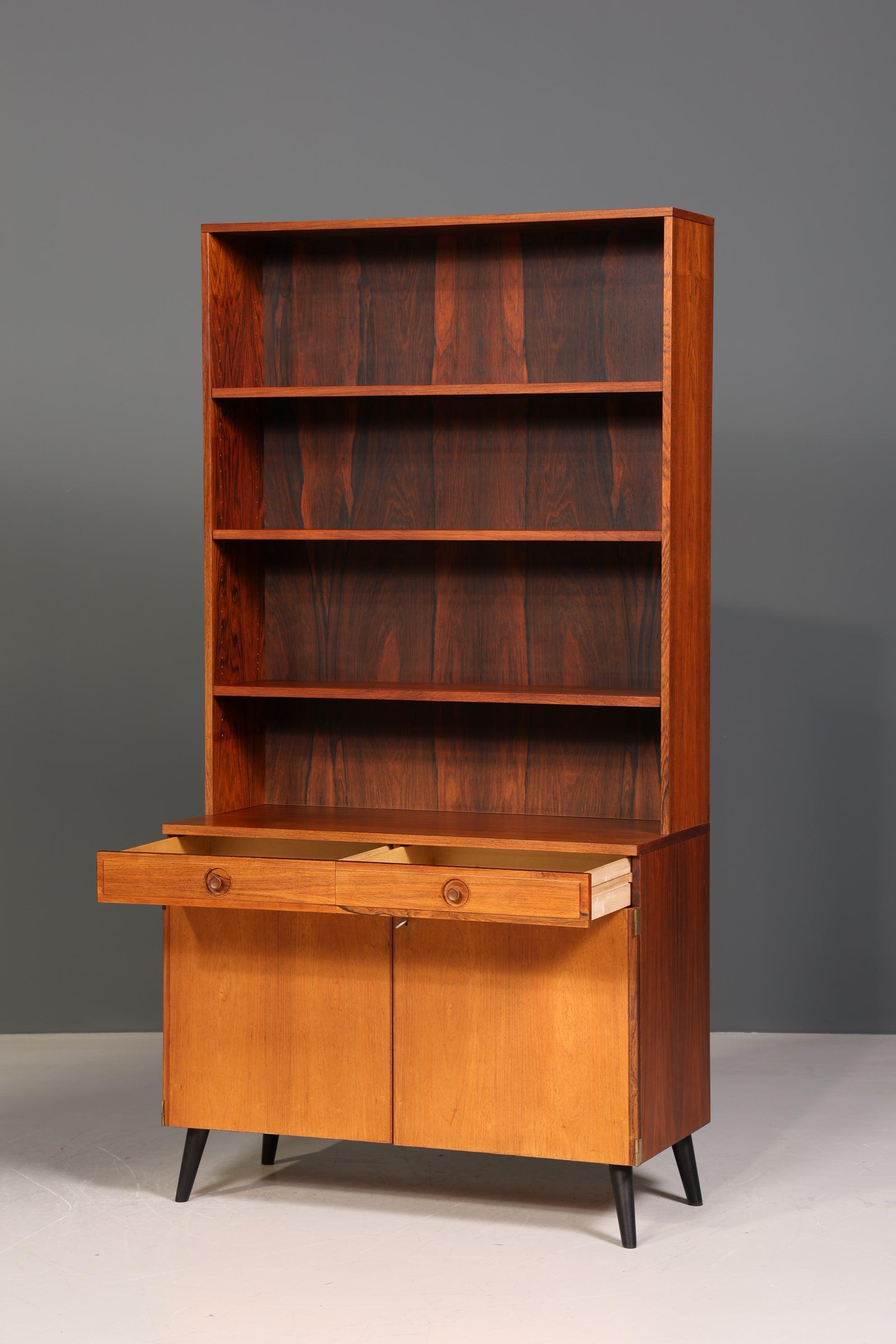 Original Bodafors "Bertil Fridhagen" Regal Palisander Holz Schrank Bücherregal Kommode Bücherschrank 60s 1 von 2
