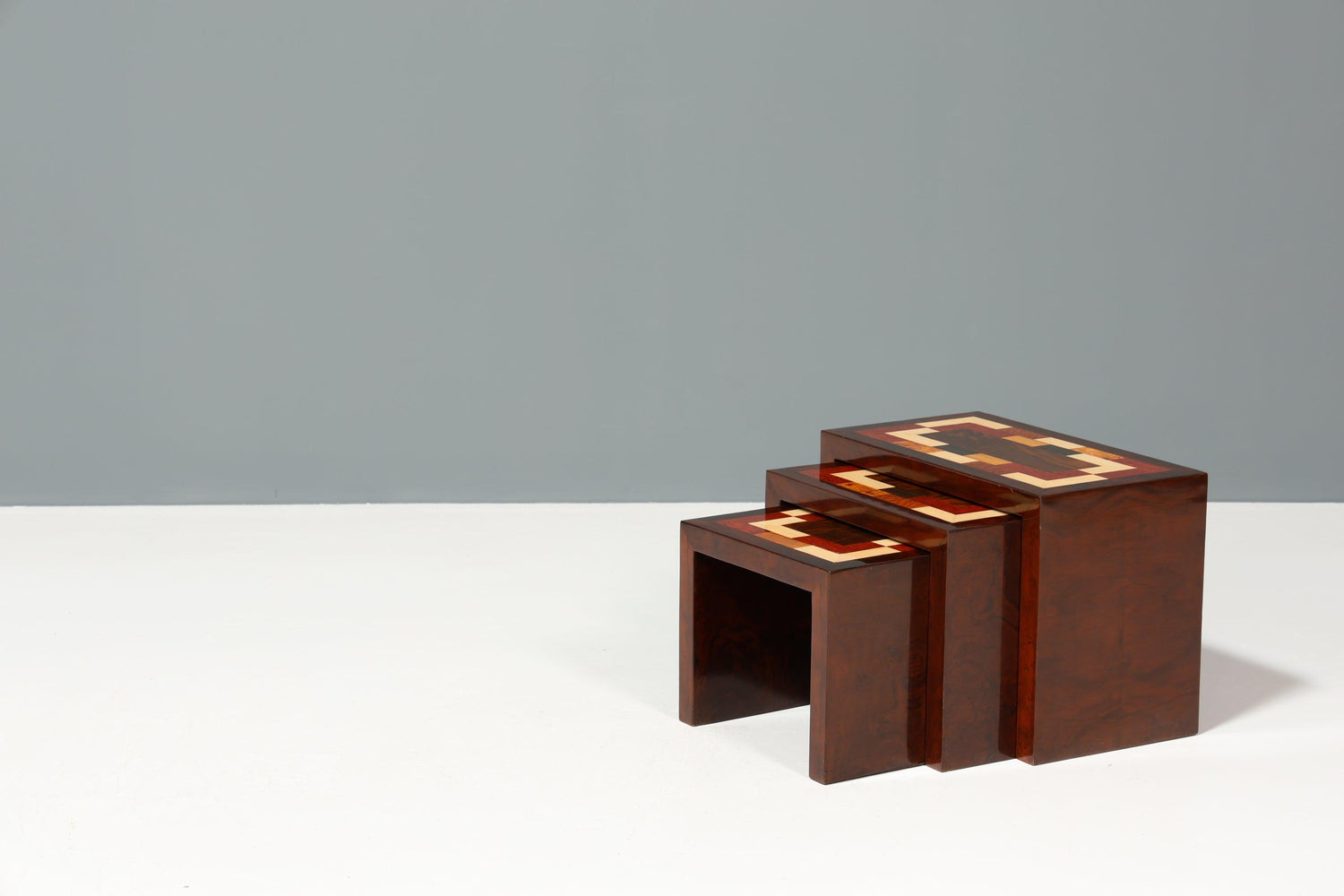 Traumhafte Art Deco Stil Beistelltische 3er Satz Ablagetisch Couchtisch Set