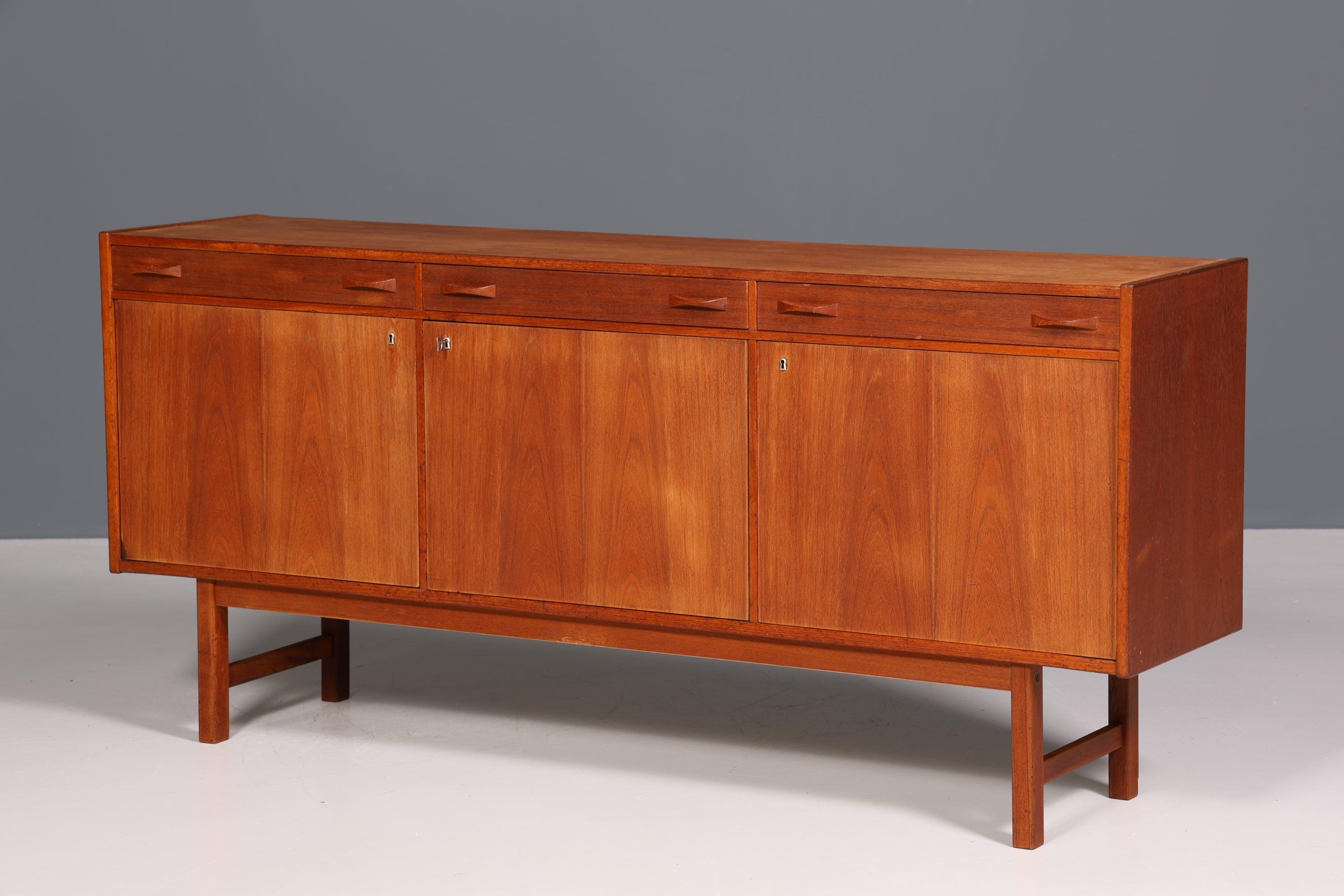 Mid Century Sideboard "Ulferts- Made in Sweden" Teak Holz Schrank Retro Kommode Vintage 60er Jahre
