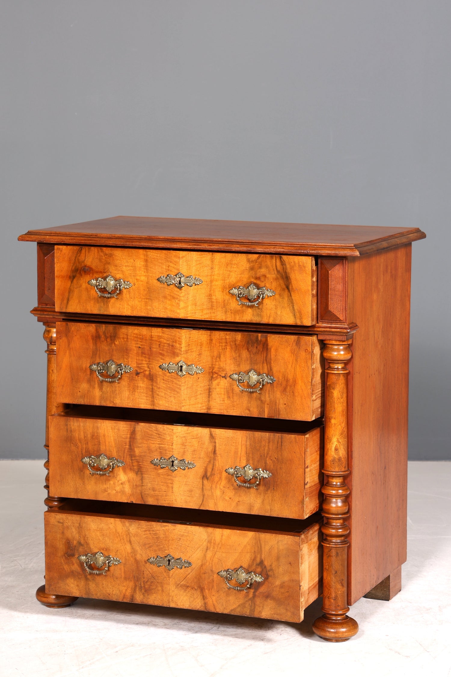 Edle Gründerzeit Kommode Jugendstil Vertiko Antik Kommode Schubladenkommode