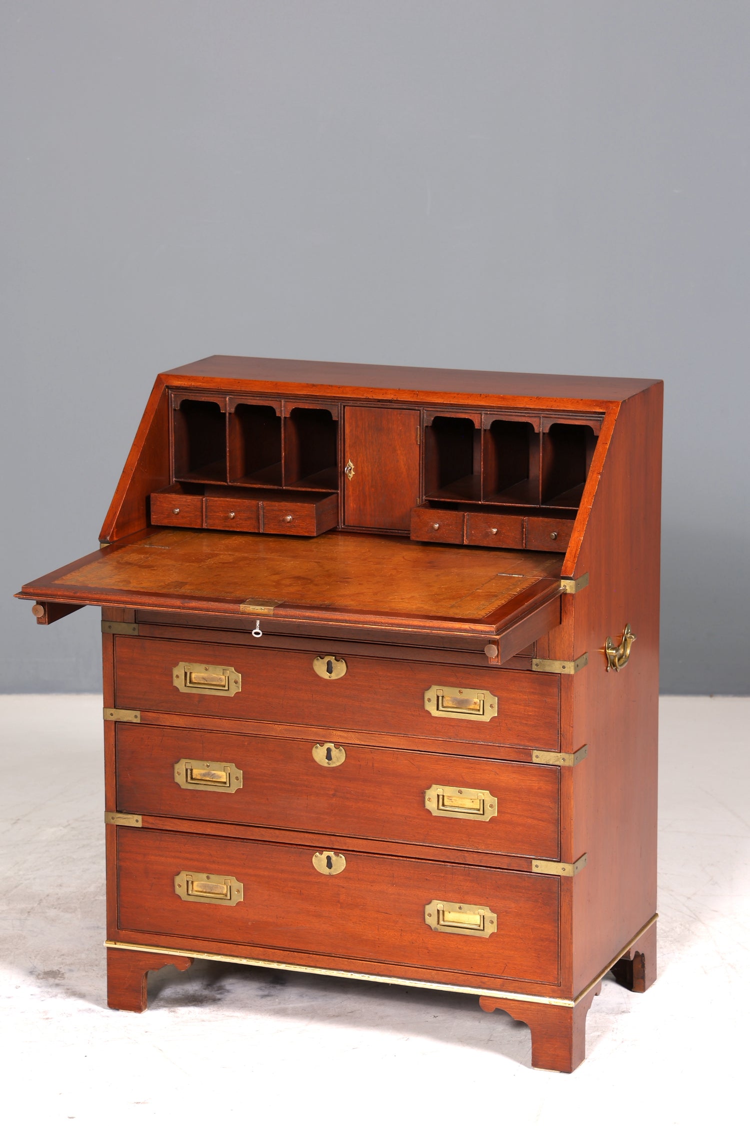 Wunderschöner Maritimer Sekretär Englisch Schreibkommode echt Holz Englischer Schreibtisch
