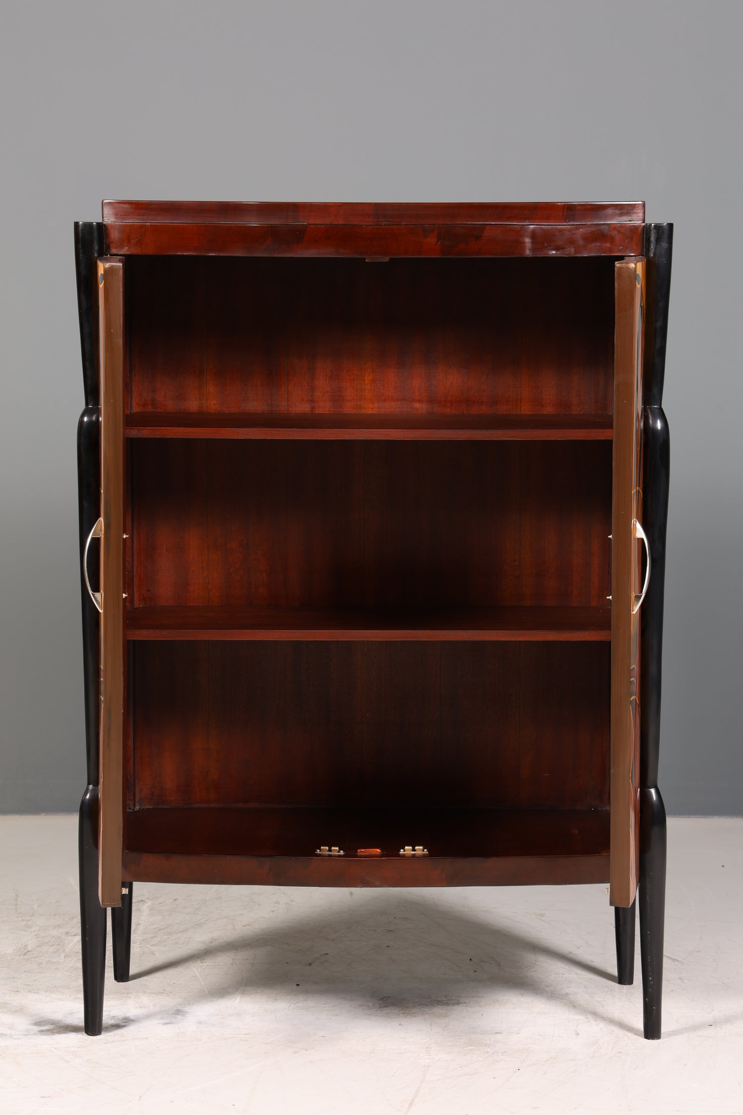 Wunderschönes Art Deco Stil Highboard Schrank Kommode Vertiko Sun Cabinet