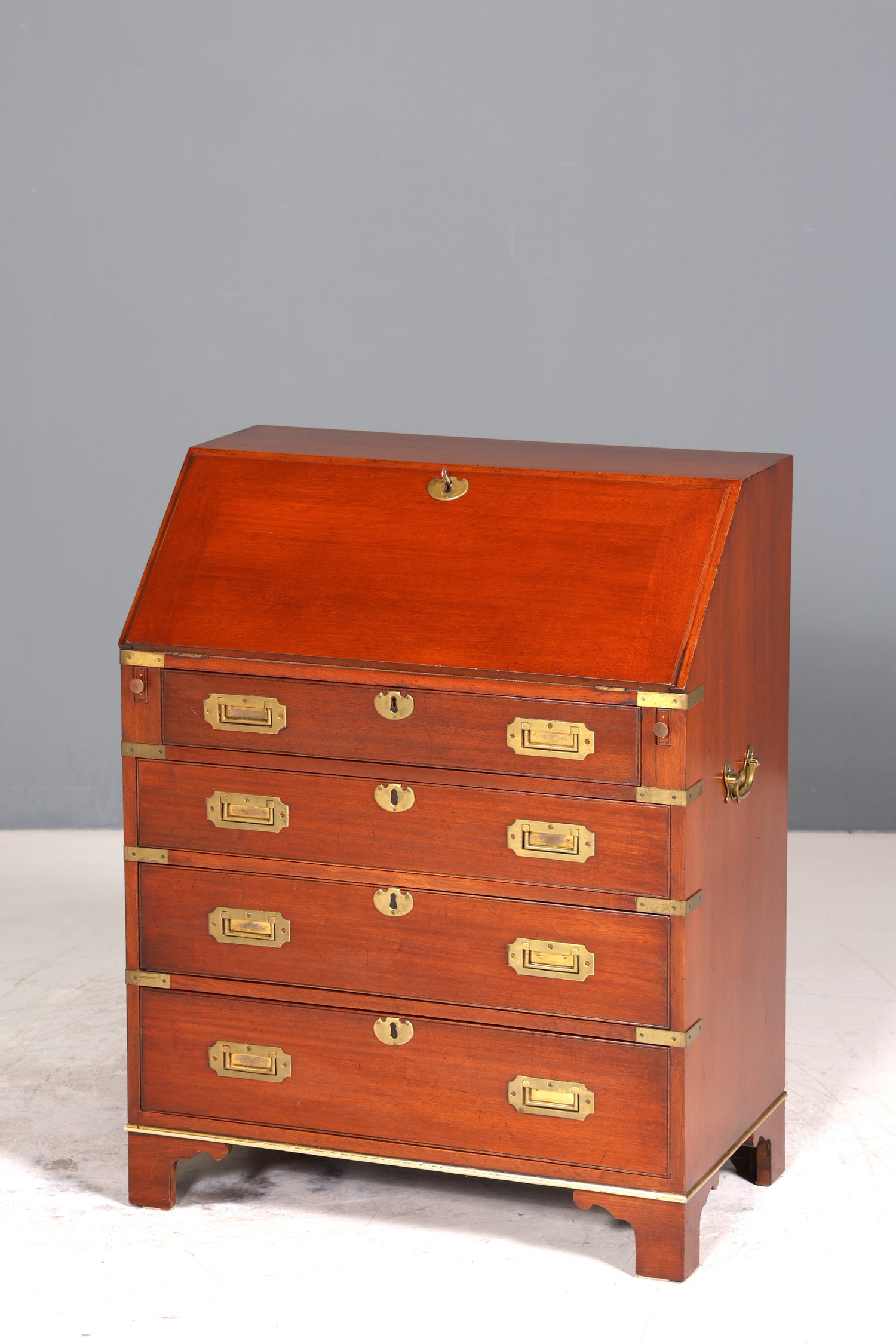 Wunderschöner Maritimer Sekretär Englisch Schreibkommode echt Holz Englischer Schreibtisch