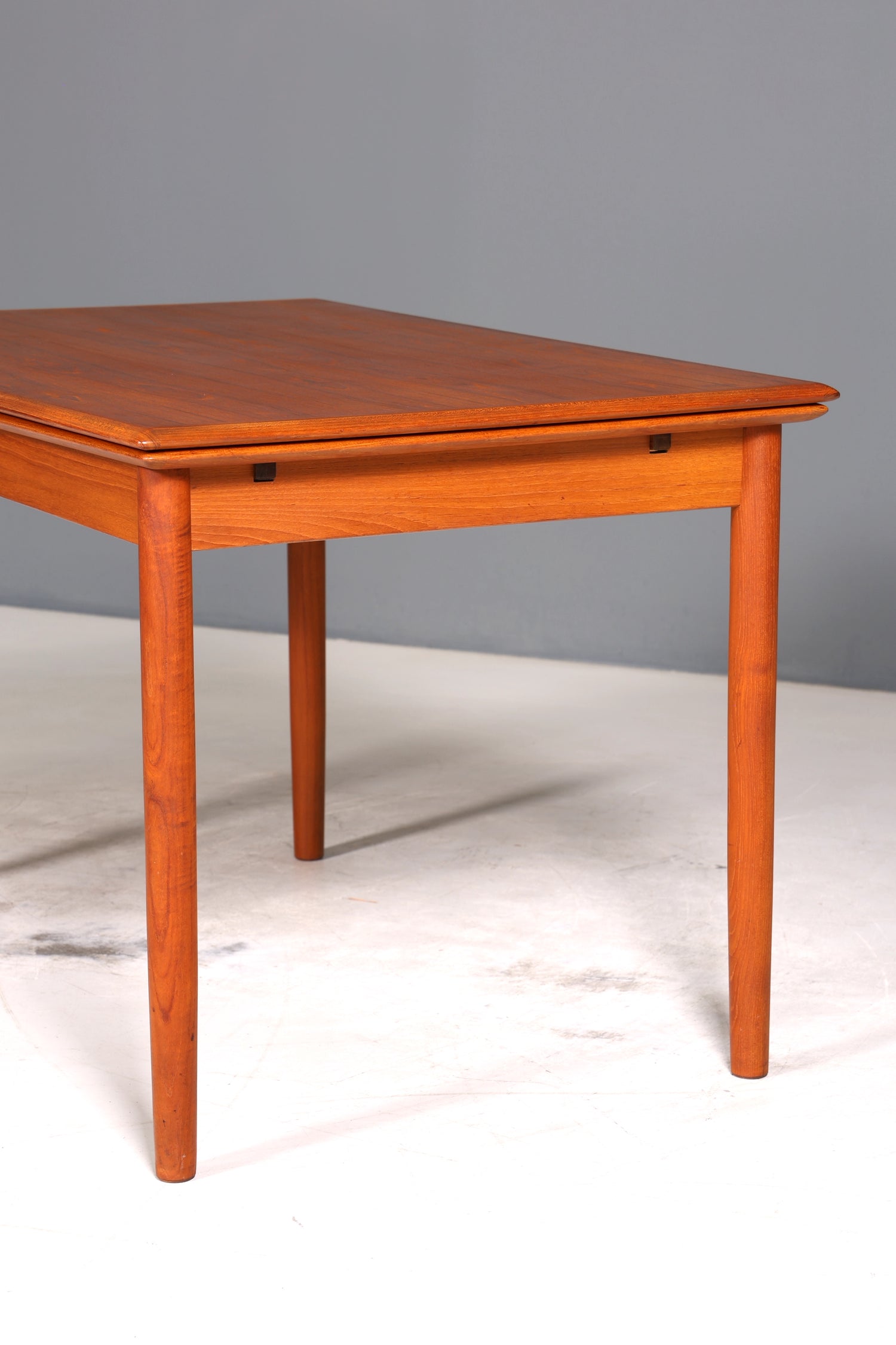 Traumhafter Mid Century Esstisch ausziehbarer Danish Design Teak Holz Küchentisch Esszimmer Tisch