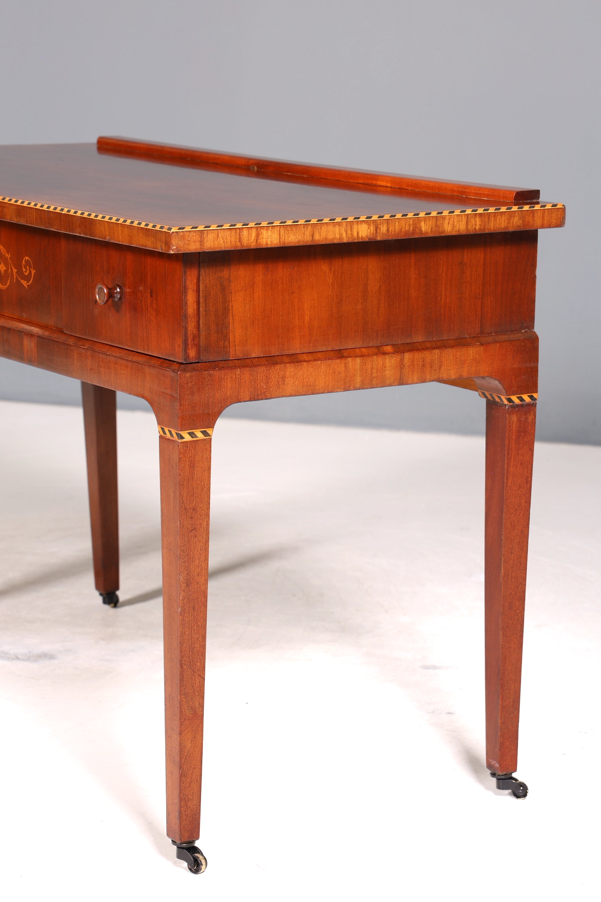 Filigraner Englischer Schreibtisch Englisch Desk Regency Empire Stil Bürotisch 60s Office Table
