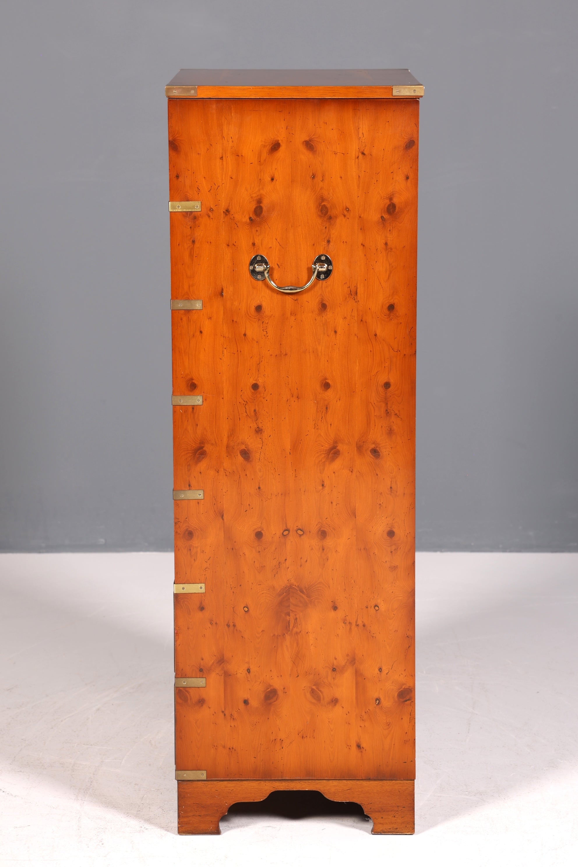 Wunderschöne Maritime Kommode Englisch Vertiko Military Chest Schrank Schubladenkommode