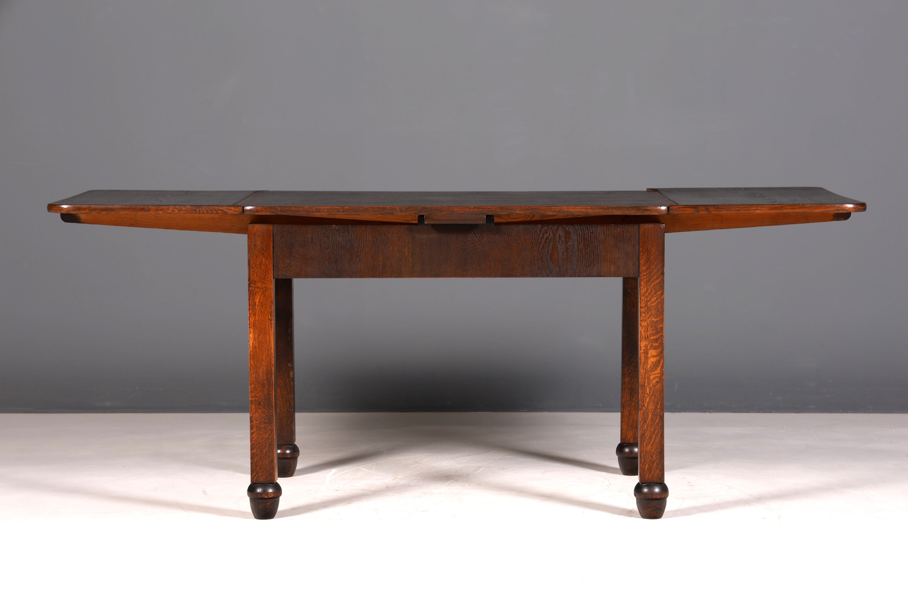 Wunderschöner Jugendstil Esstisch um 1910 ausziehbarer Tisch echt Holz Art Deco Antik Küchentisch