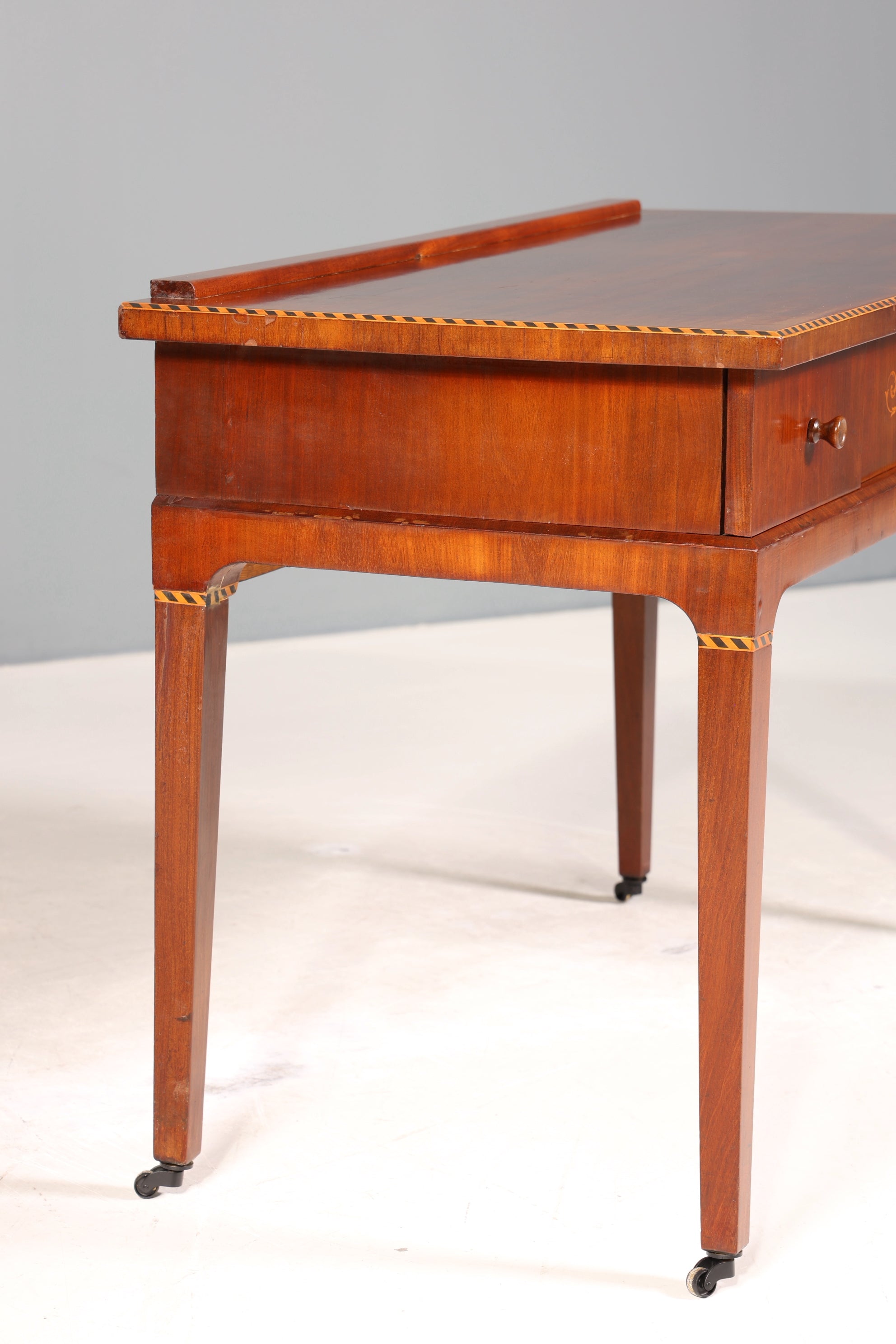 Filigraner Englischer Schreibtisch Englisch Desk Regency Empire Stil Bürotisch 60s Office Table