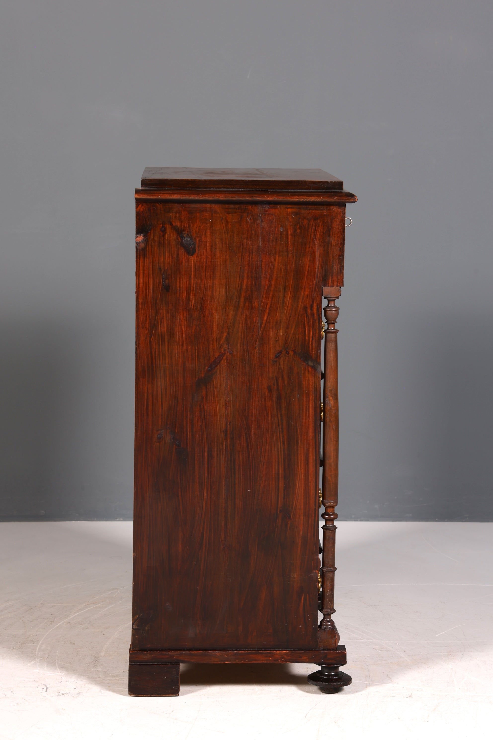 Wunderschönes Gründerzeit Vertiko Louis Philippe Kommode um 1880 Schubladenkommode