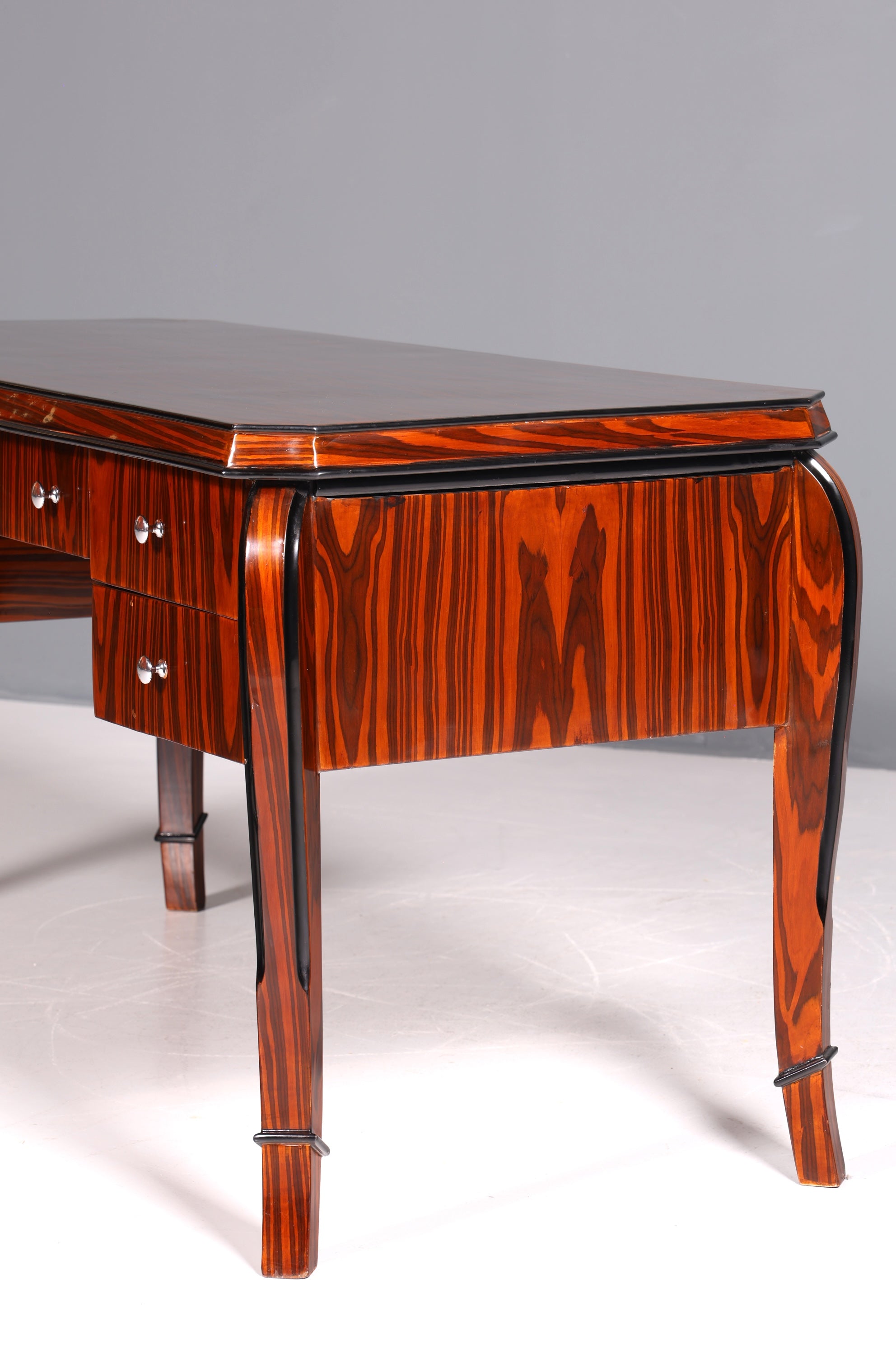 Wunderschöner Art Deco Stil Schreibtisch Bürotisch Antik Stil Office Desk