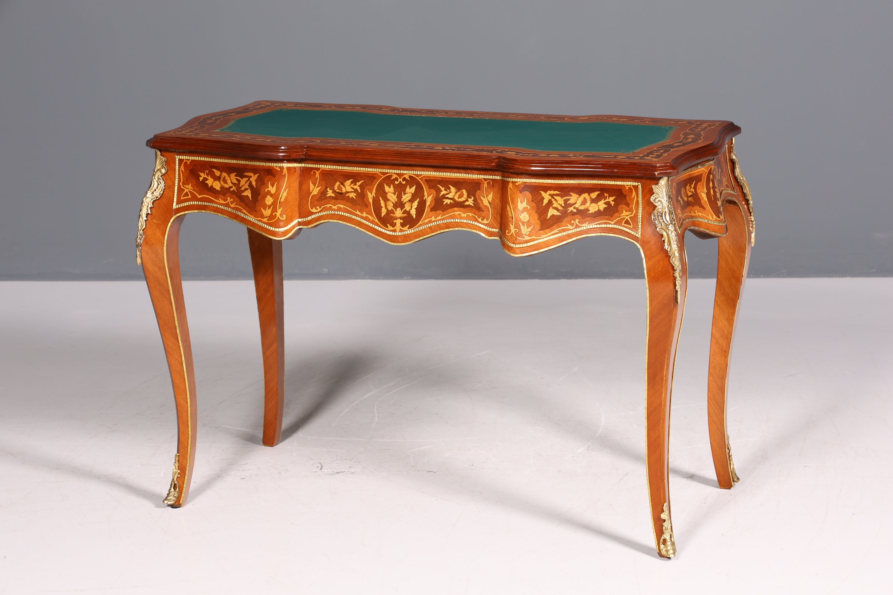 Wunderschöner Louis XV Stil Schreibtisch French Office Desk Antik Stil Bürotisch