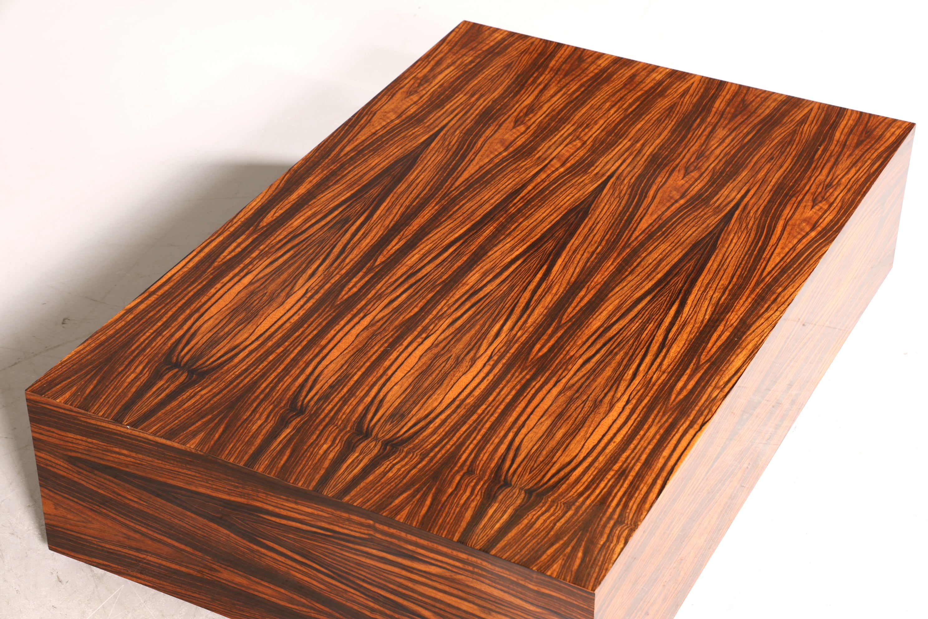 Wunderschöner Mid Century Couchtisch Retro Palisander Ablagetisch Vintage Coffee Table 70er Jahre Wohnzimmertisch