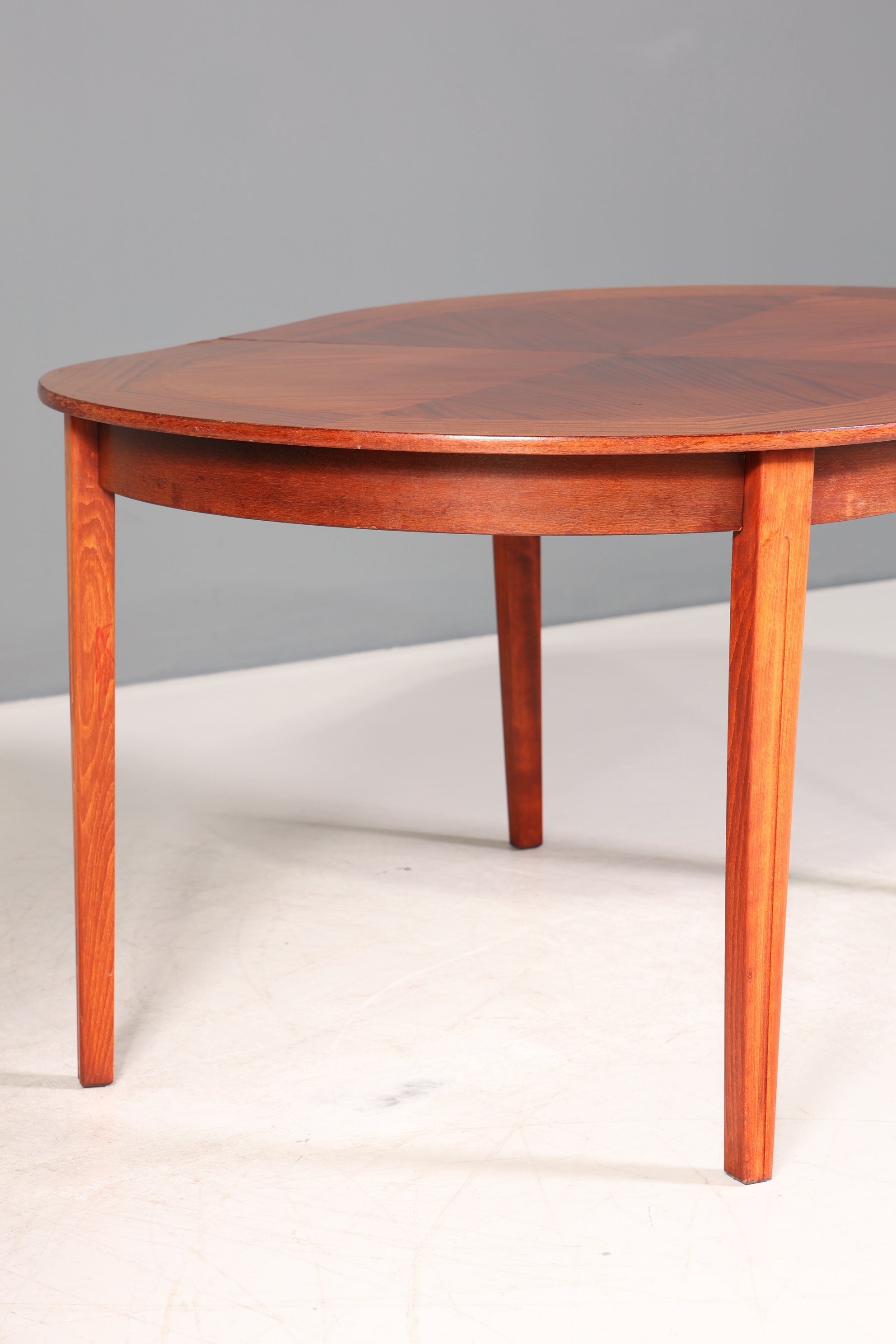 Wunderschöner Mid Century Esstisch echt Holz Danish Design Tisch ausziehbarer Küchentisch 60er Jahre Tisch