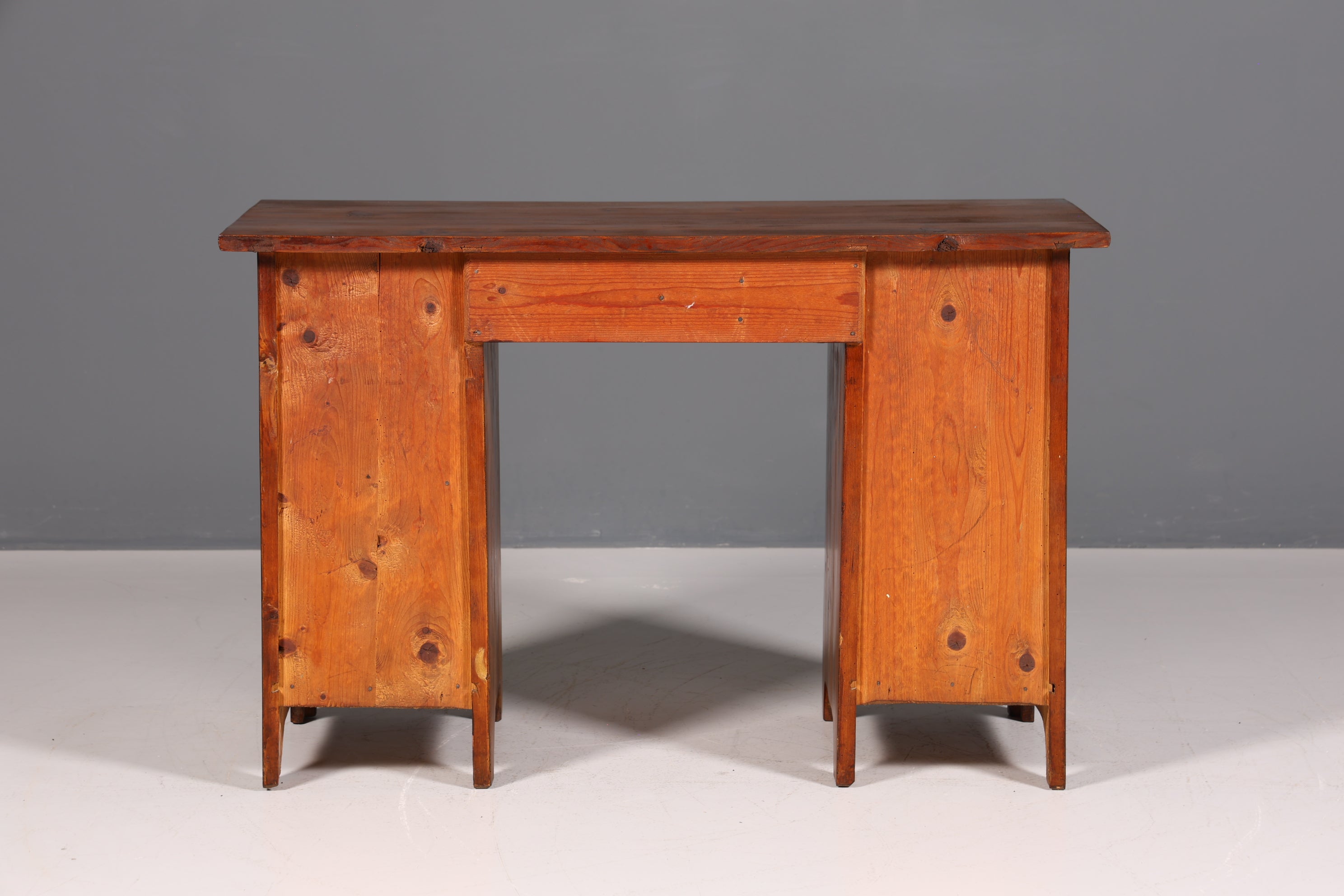 Wunderschöner Jugendstil Schreibtisch echt Holz Office Table Antik Bürotisch