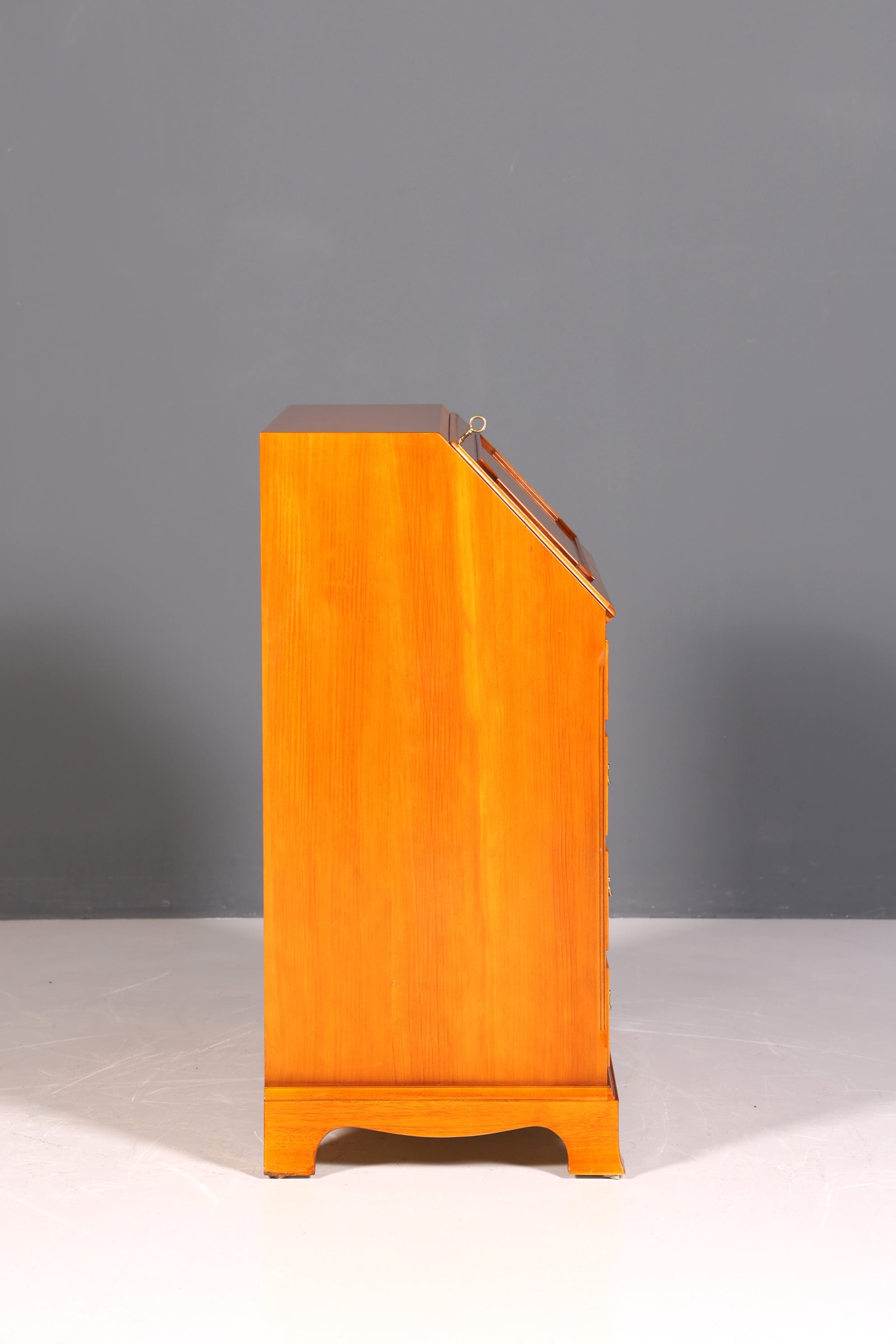 Wunderschöner Englischer Sekretär Eibe Schreibkommode Antik Stil Kommode UK Schreibtisch