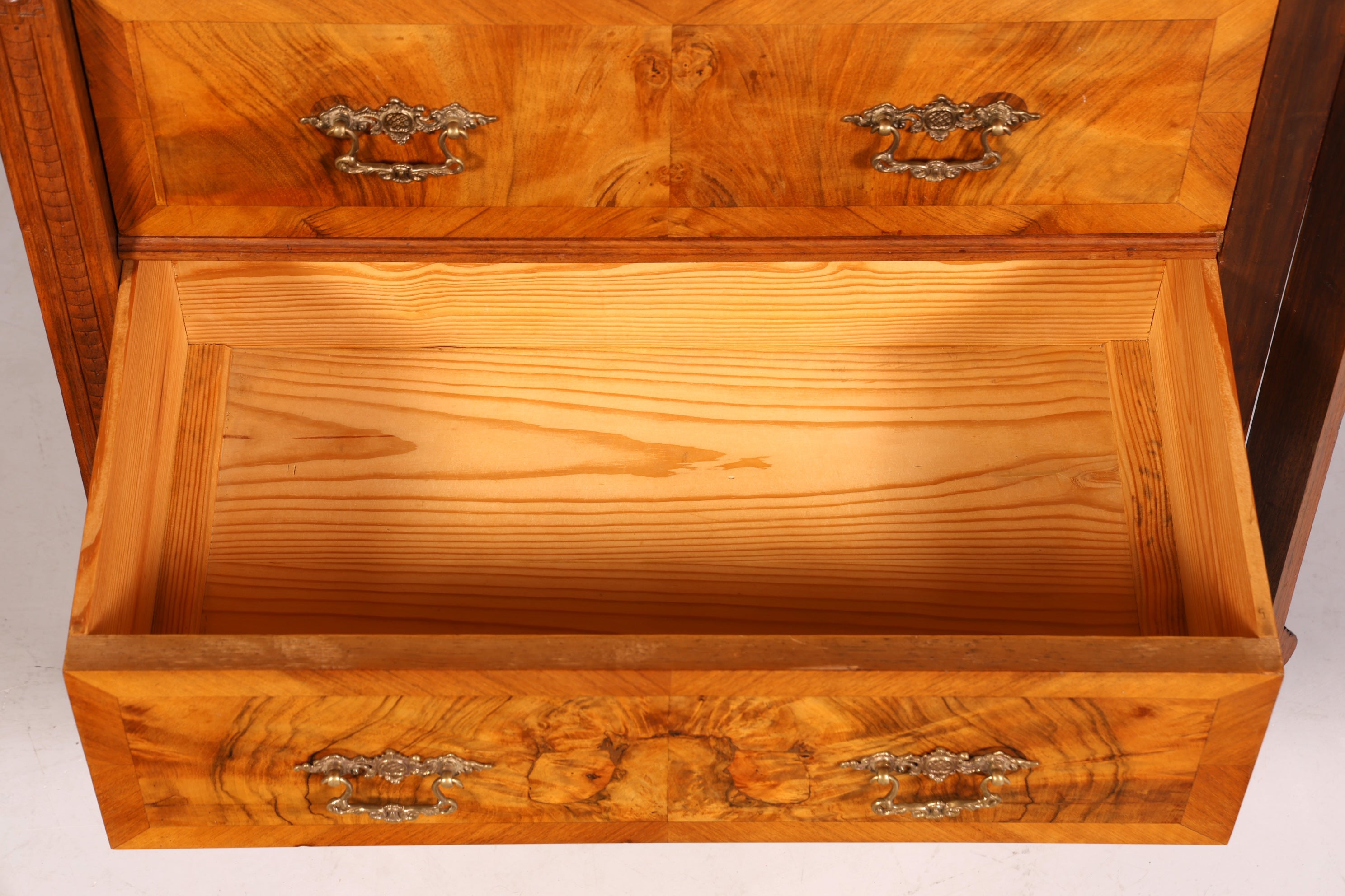 F898 Finish cm Wunderschöne Gründerzeit Kommode Jugendstil Vertiko Schubladenkommode Antik Wäschekommode