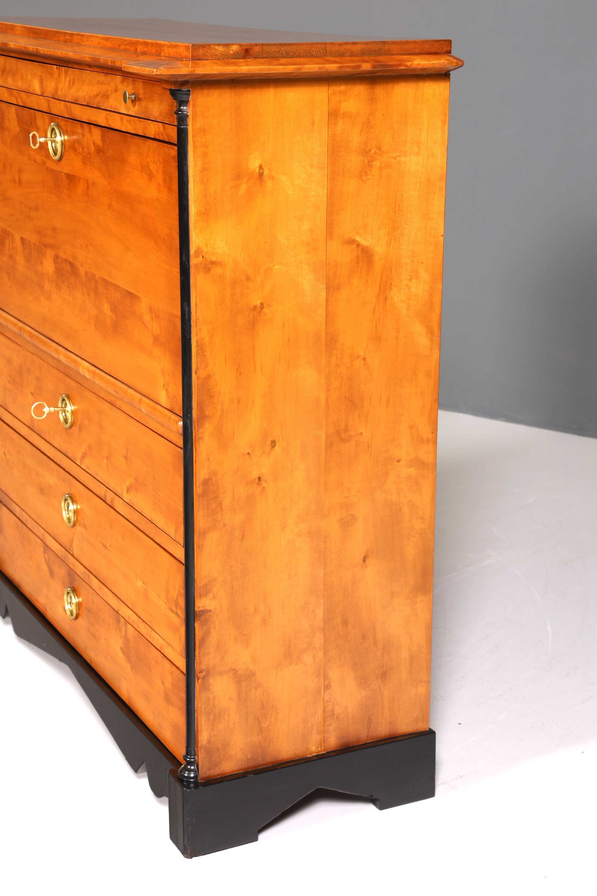 Traumhafter Original Biedermeier Sekretär um 1860 Kommode Antik Bürokommode