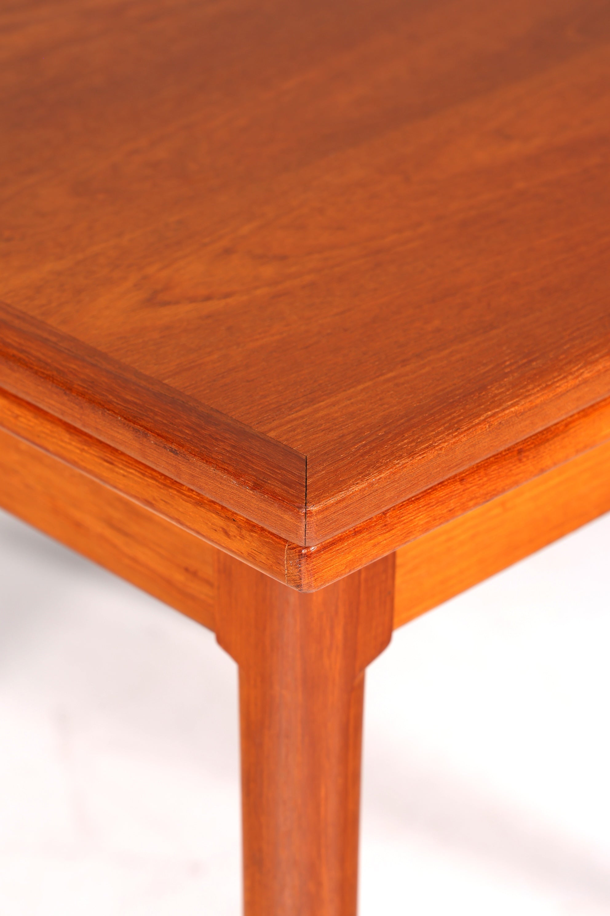 Schlichter Mid Century Esstisch Bernhard Pedersen &Søn ausziehbarer Danish Design Teak Holz Küchentisch Esszimmer Tisch