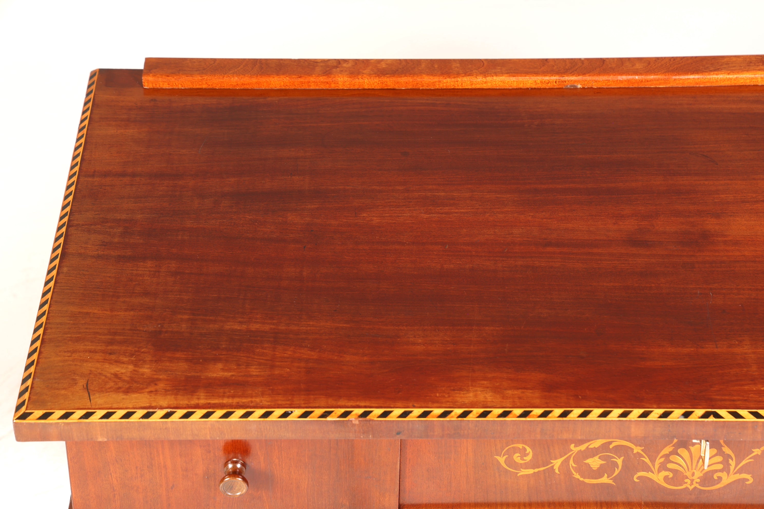 Filigraner Englischer Schreibtisch Englisch Desk Regency Empire Stil Bürotisch 60s Office Table