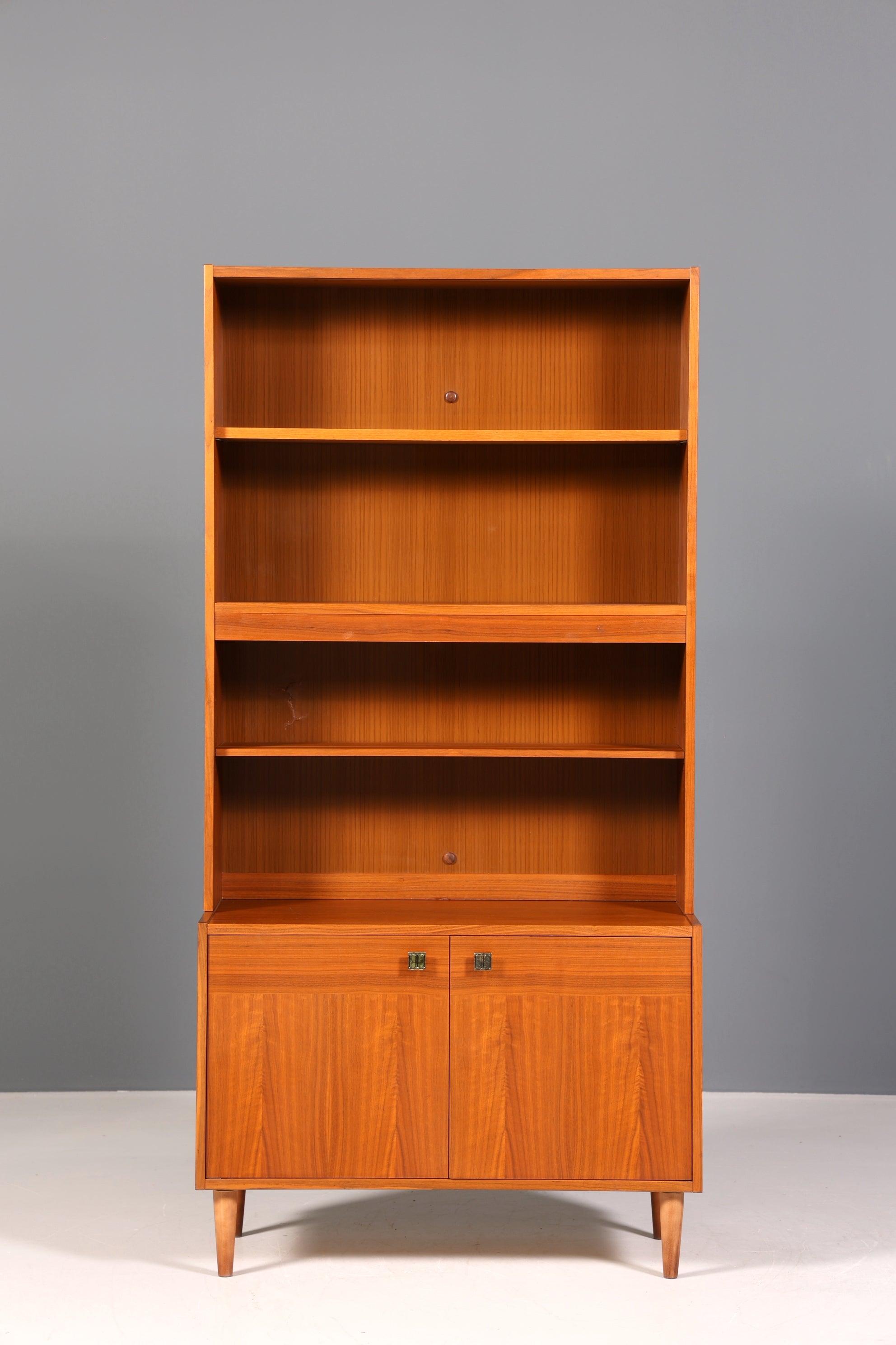 Schlichtes Mid Century Regal "Made in Denmark" Bücherregal Retro Schrank Danish Design Kommode
