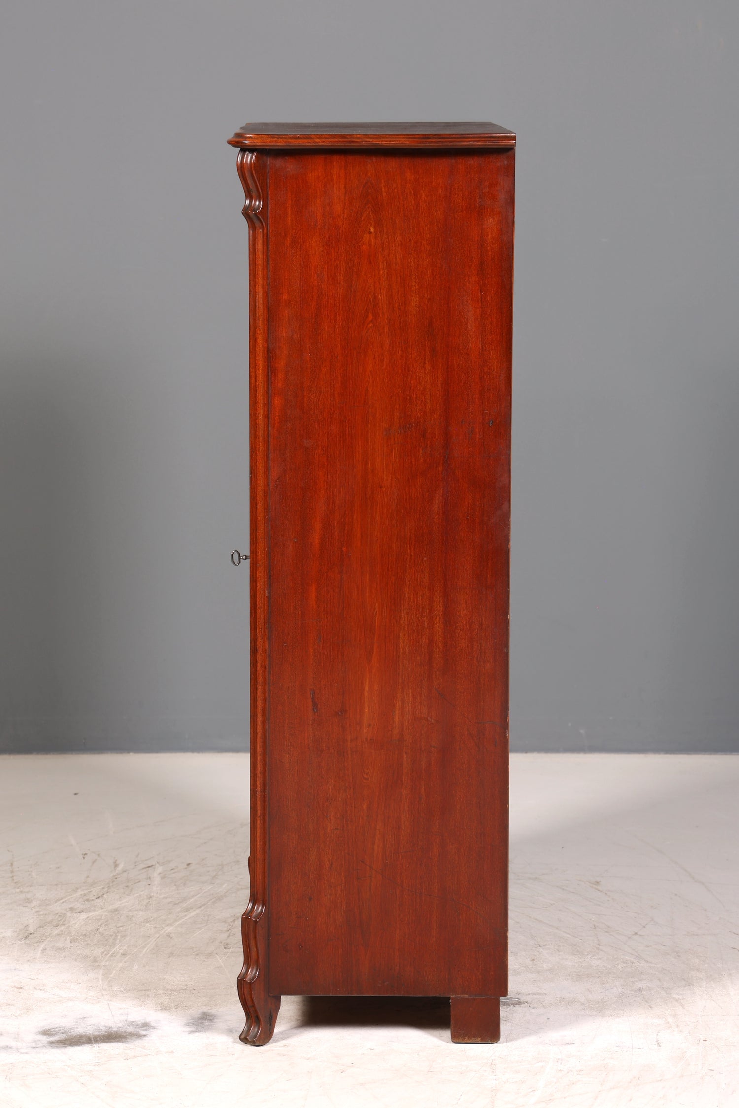 Wunderschöner Louis Philippe Schrank um 1880 Gründerzeit Vertiko Schrank Semainier