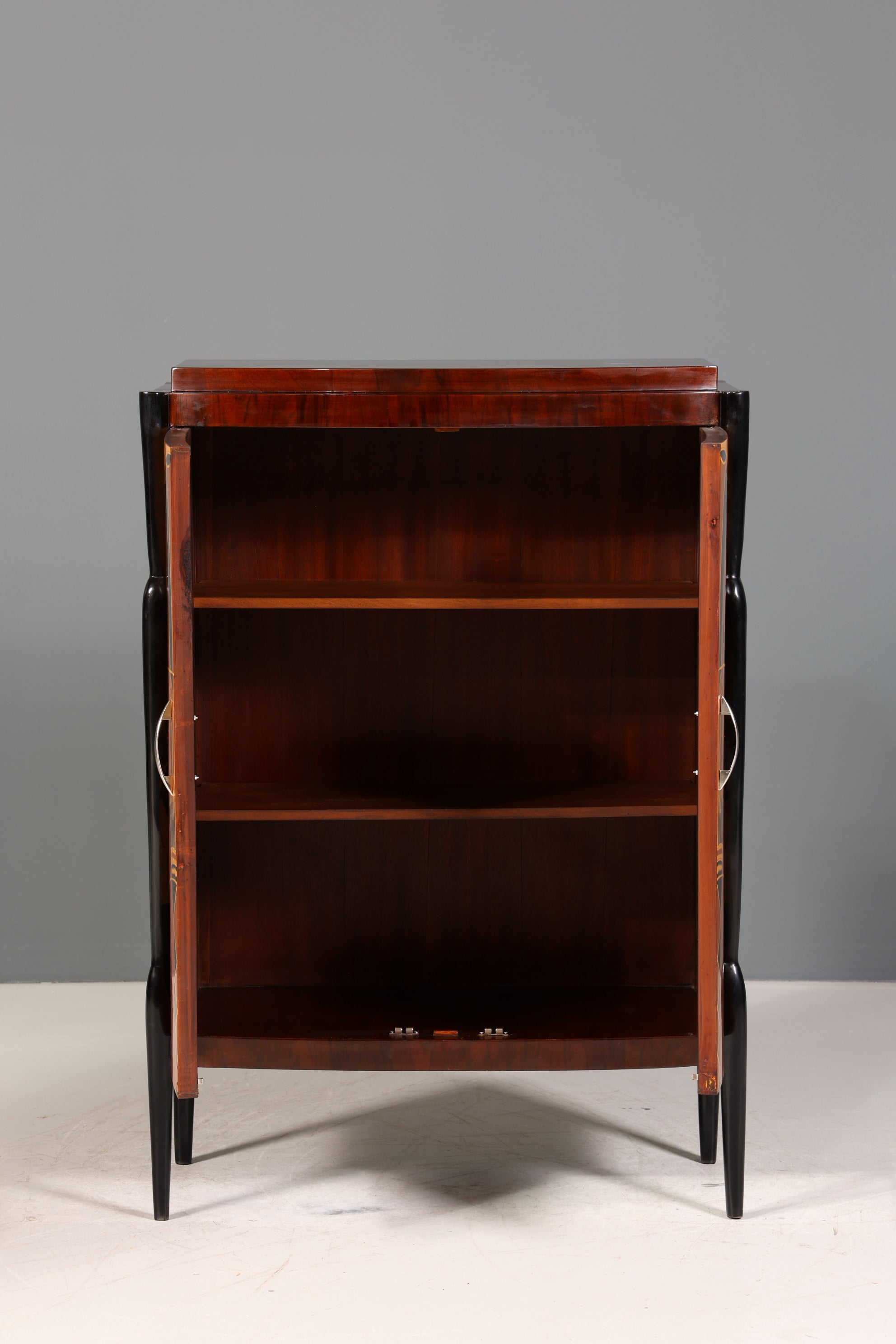 Wunderschönes Art Deco Stil Highboard Schrank Kommode Vertiko Sun Cabinet