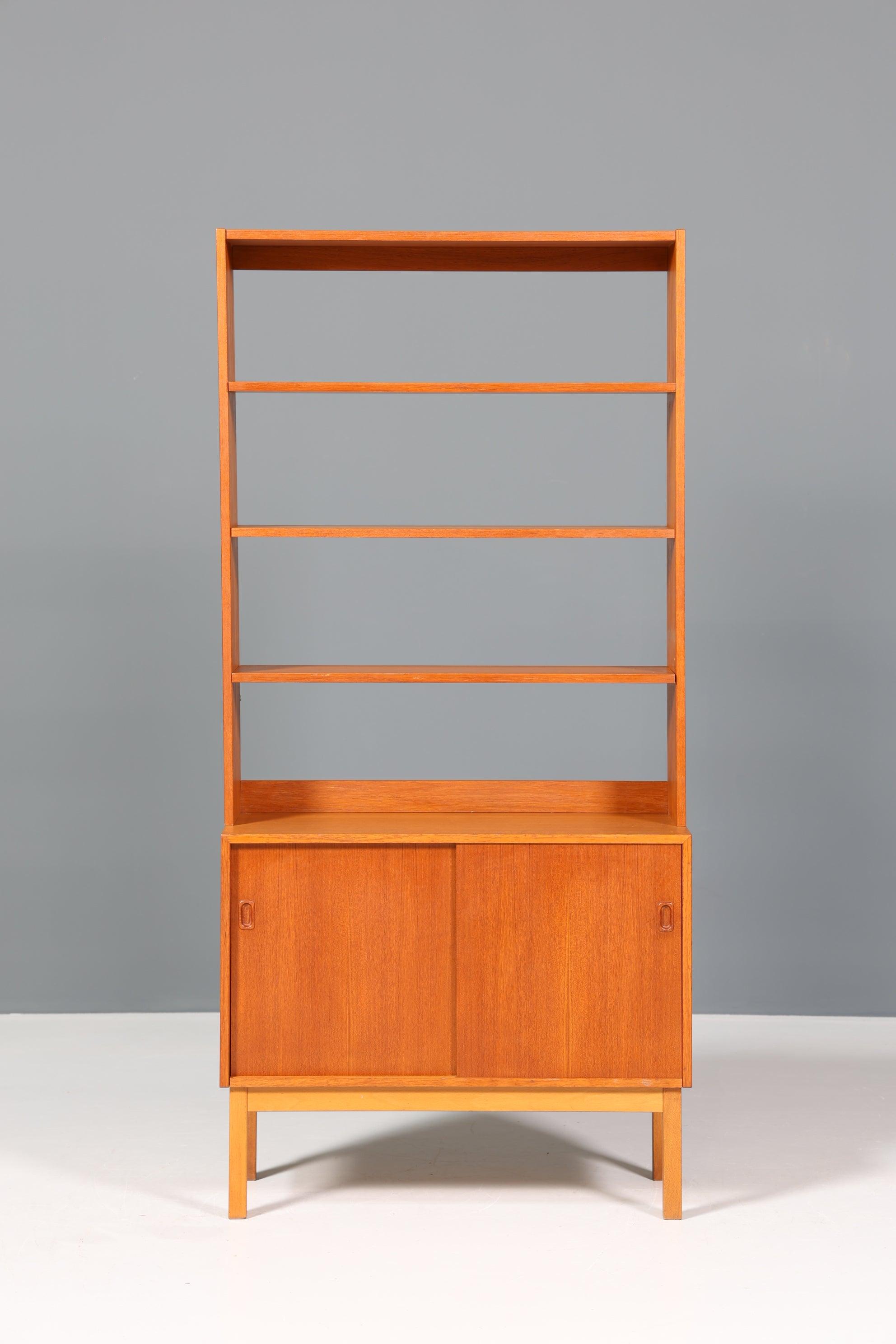 Schlichtes Mid Century Regal "Made in Denmark" Schrank Vintage Bücherregal Danish Design