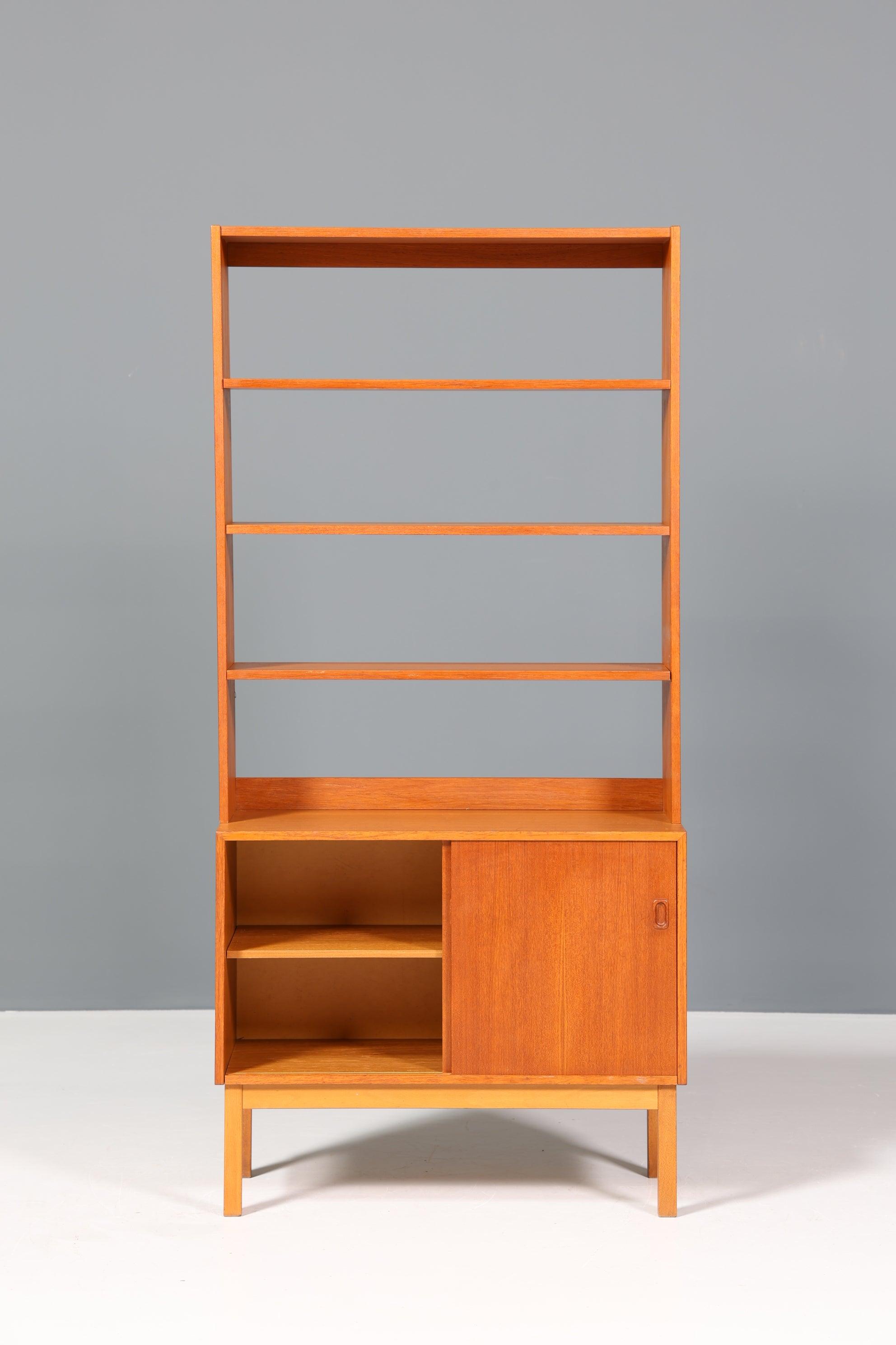 Schlichtes Mid Century Regal "Made in Denmark" Schrank Vintage Bücherregal Danish Design