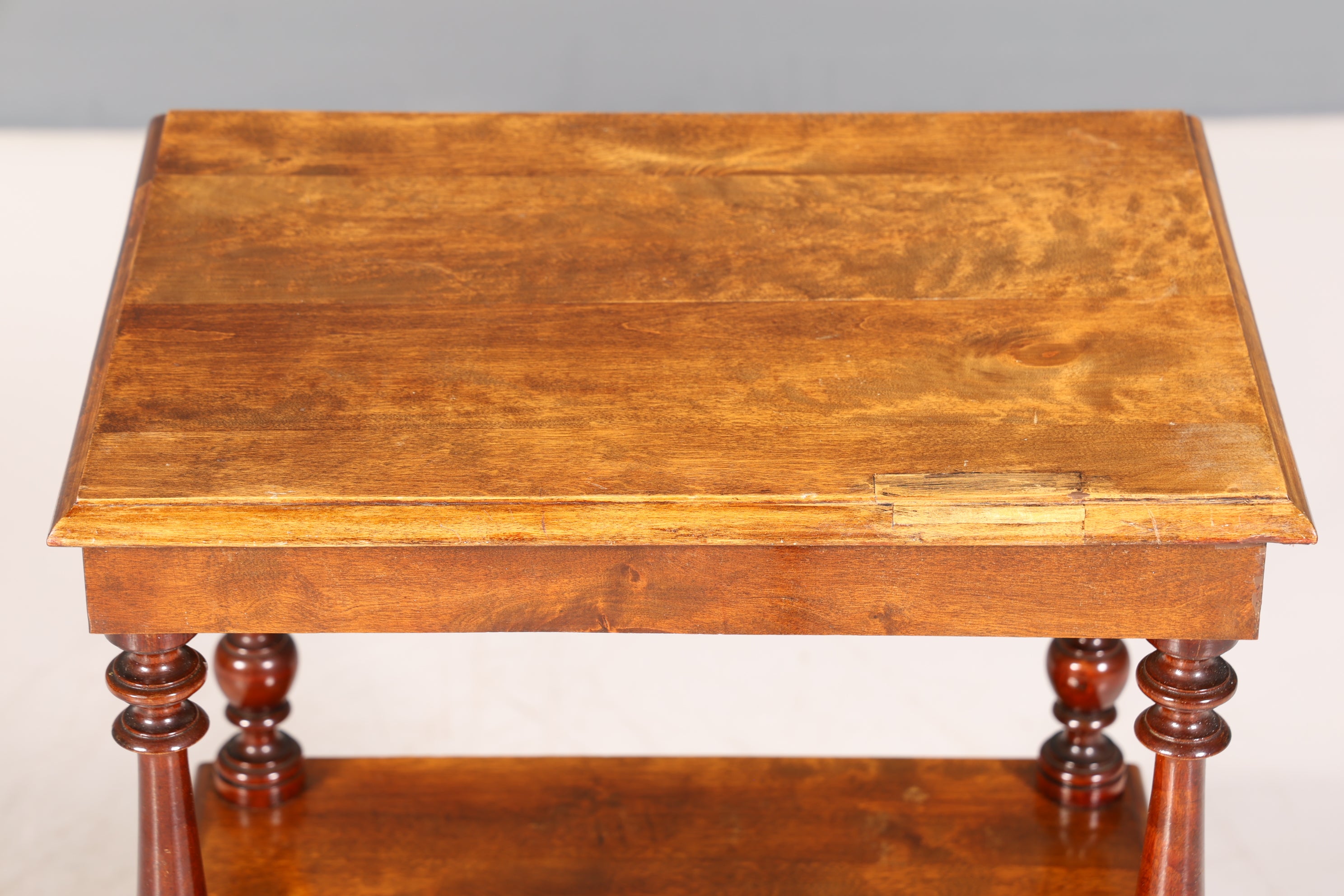 Stilvolle Gründerzeit Etagere Louis Philippe Regal um 1900 Bücherregal echt Holz Buchablage Bookshelf