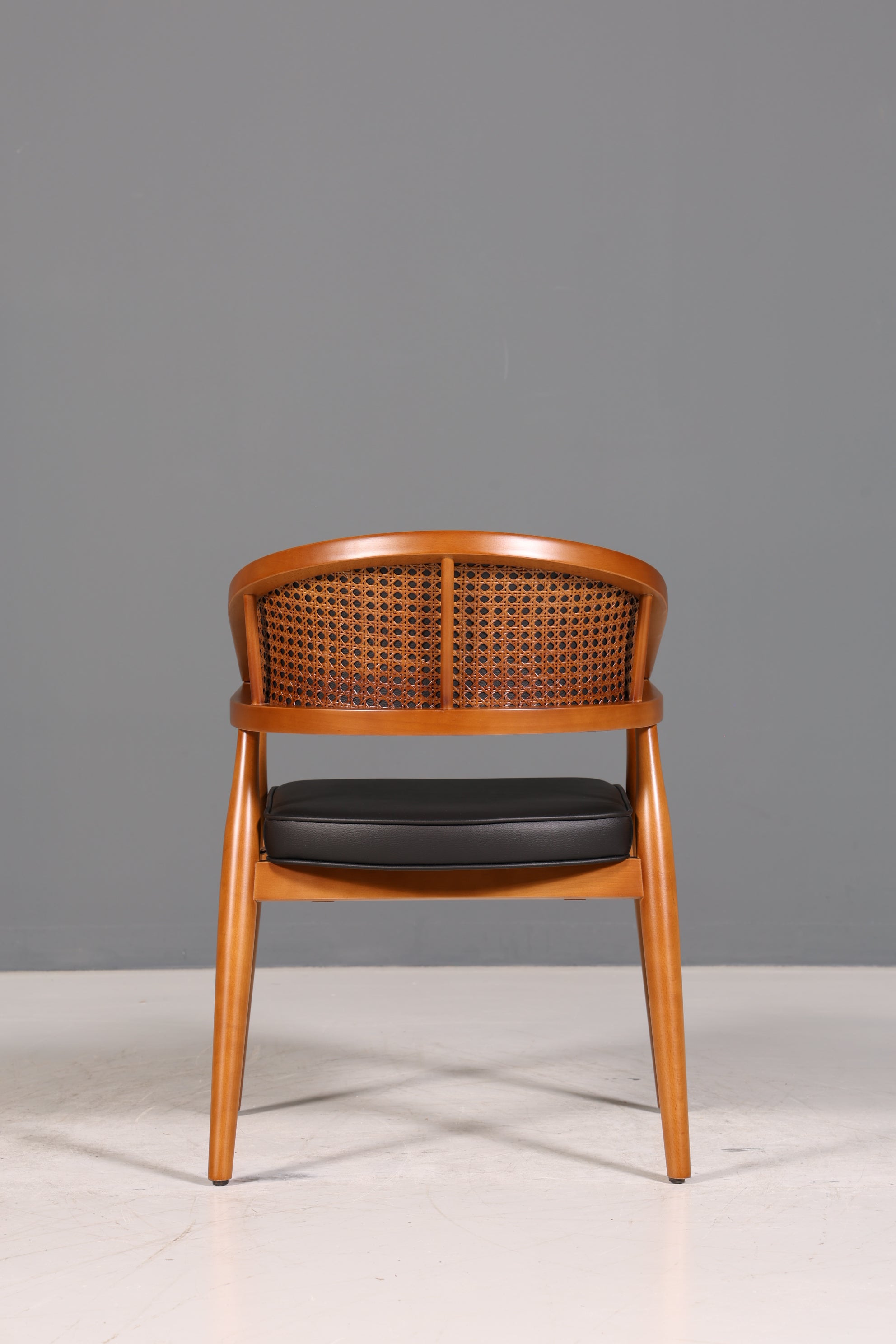 Noble wicker dining room chair "Malibu Brown" kitchen chair armchair beech secretary chair