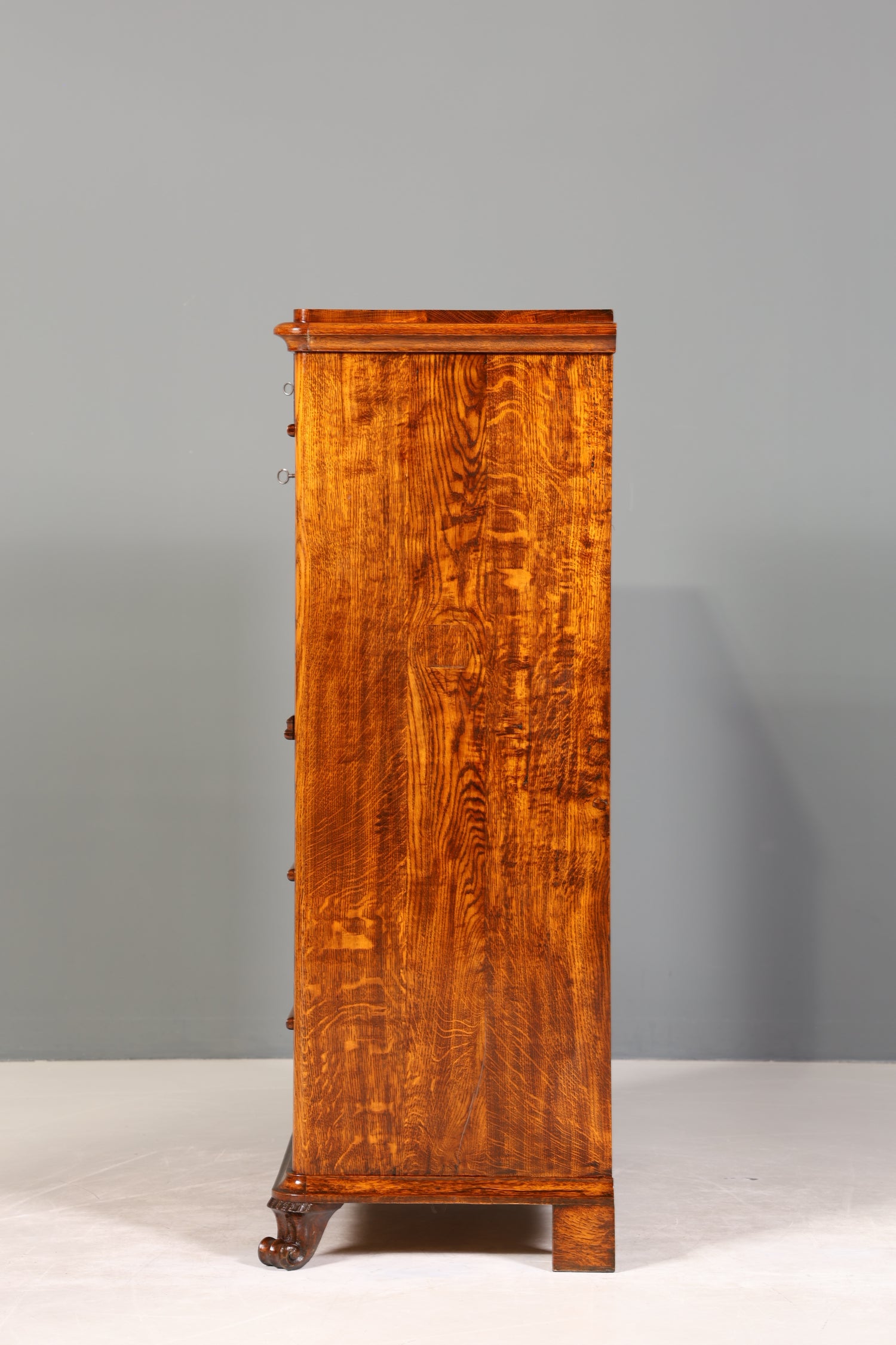 Wunderschöner Biedermeier Sekretär Vertiko Louis Philippe Highboard Kommode Schubladenkommode