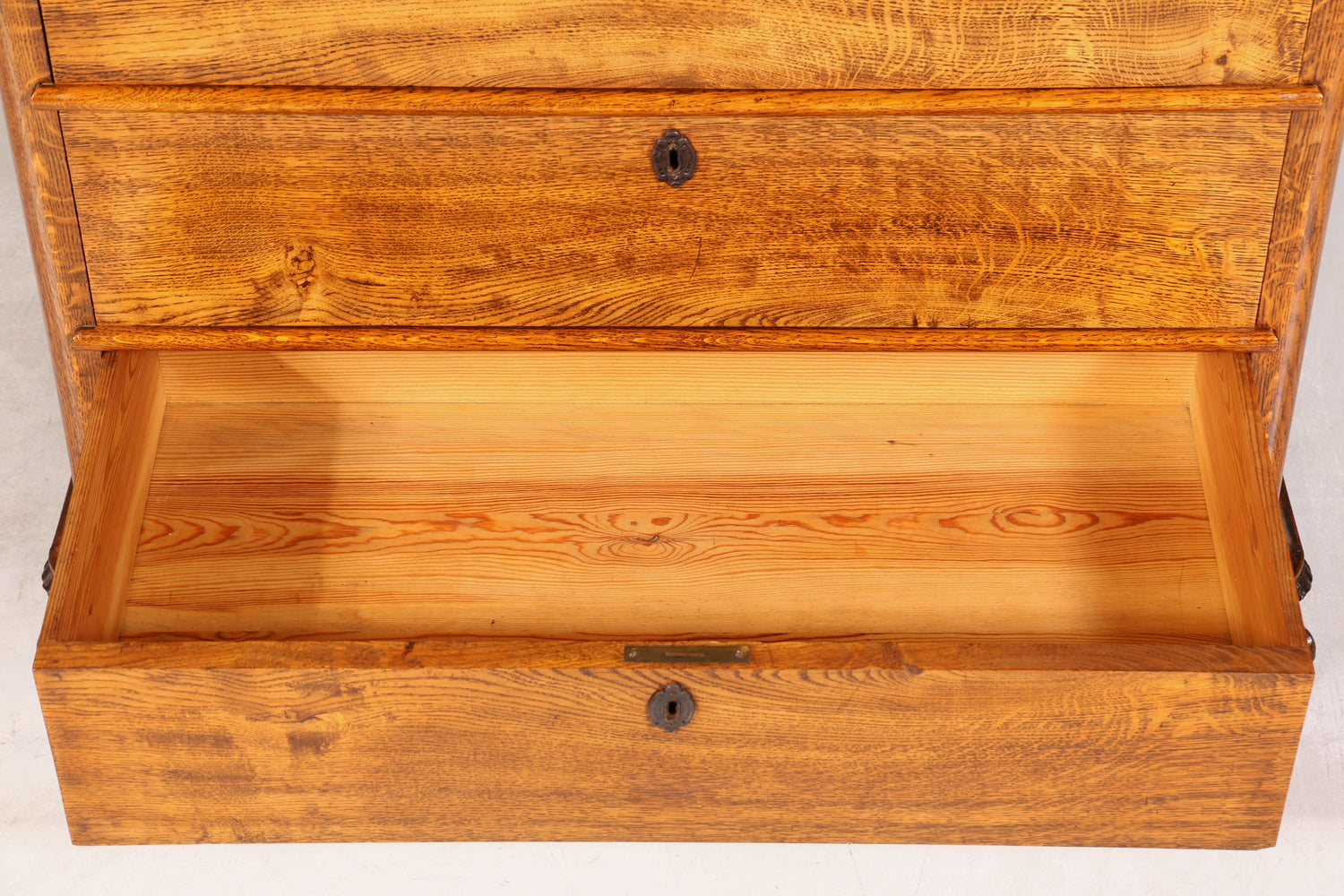 Wunderschöner Biedermeier Sekretär Vertiko Louis Philippe Highboard Kommode Schubladenkommode