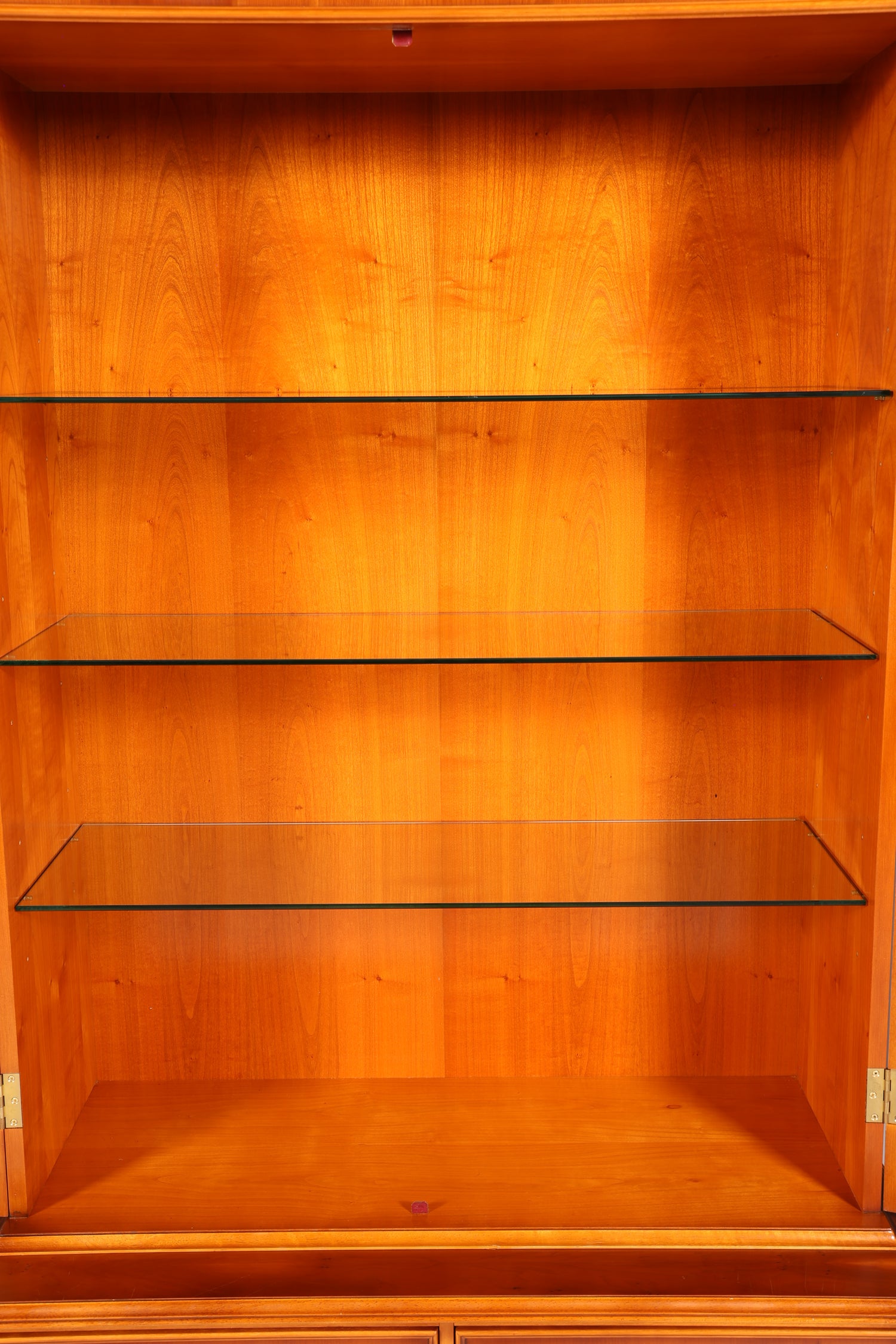 Wunderschöne Englische Vitrine Eibe Bücherschrank Heldense Stil Buffet Antik Stil Glasvitrine 2 vom 2