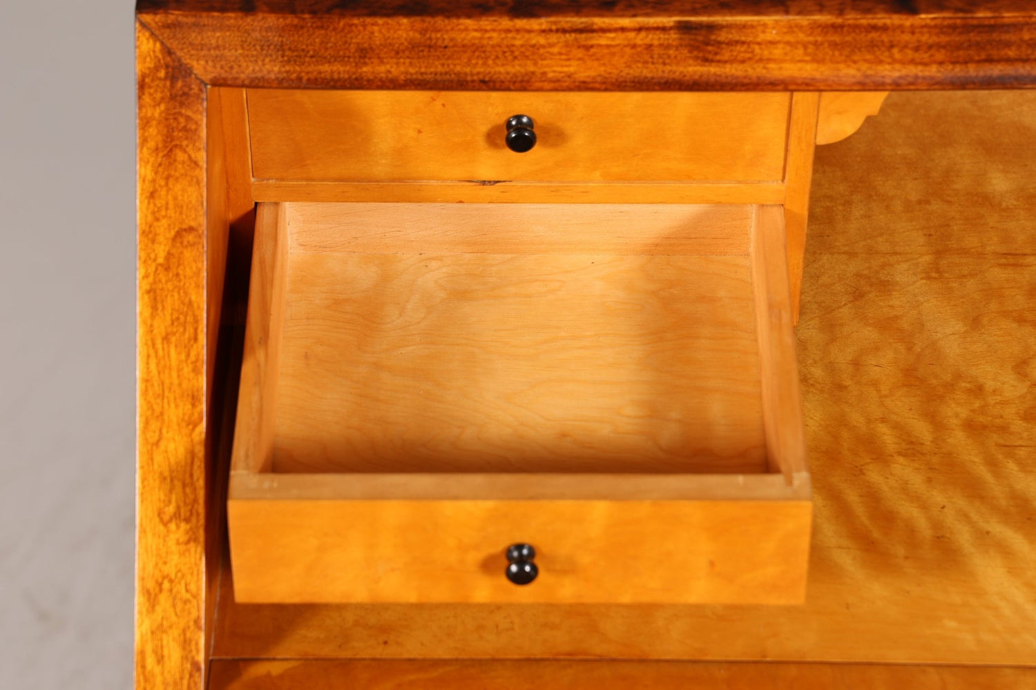 Stilvoller Sekretär um 1930 Büro Kommode echt Holz Sekretär Schreibtisch Kommode Secretary