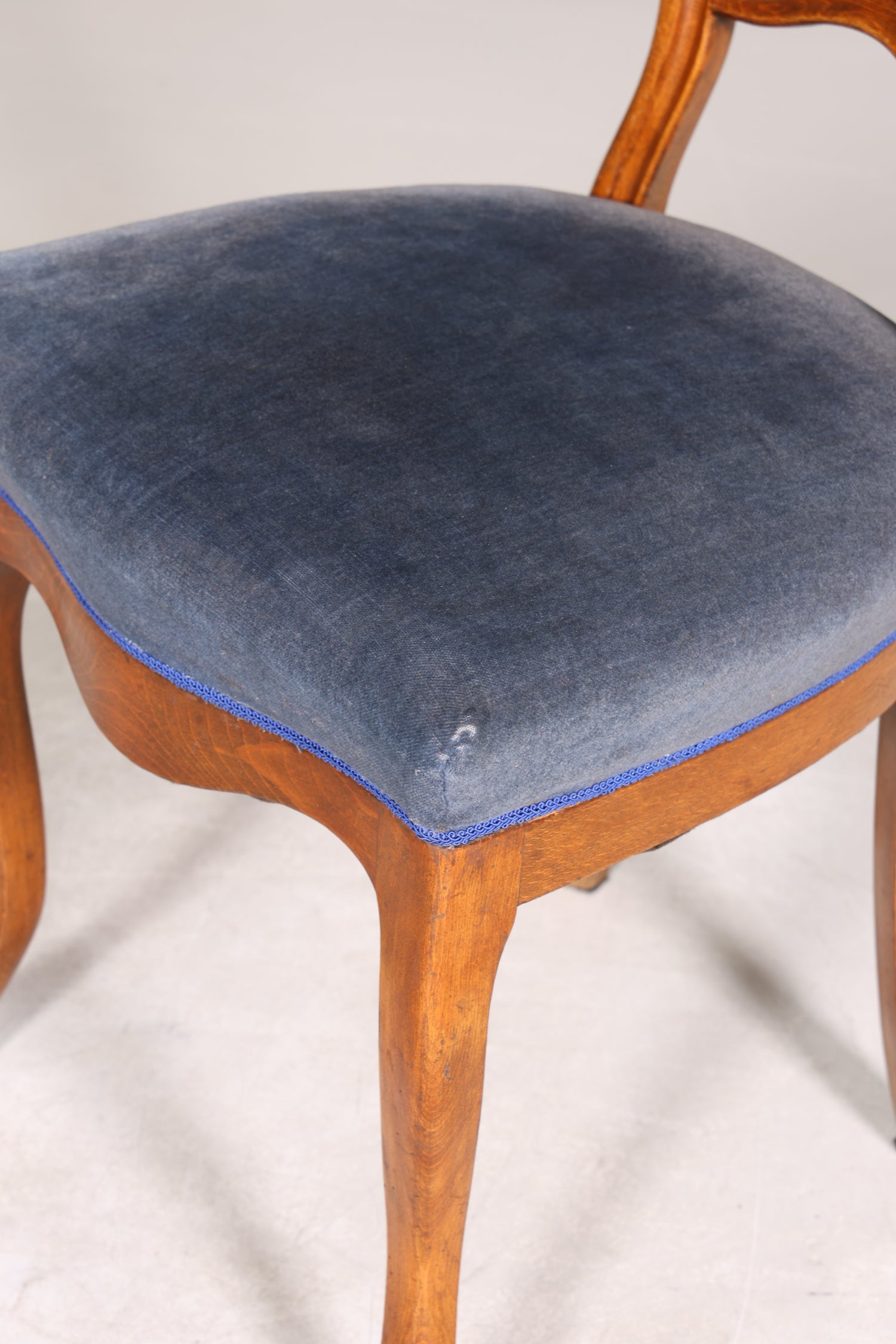 4x Traumhafte Louis Philippe Stühle um 1880 Biedermeier Stuhl Set Antik Sekretär Stühle