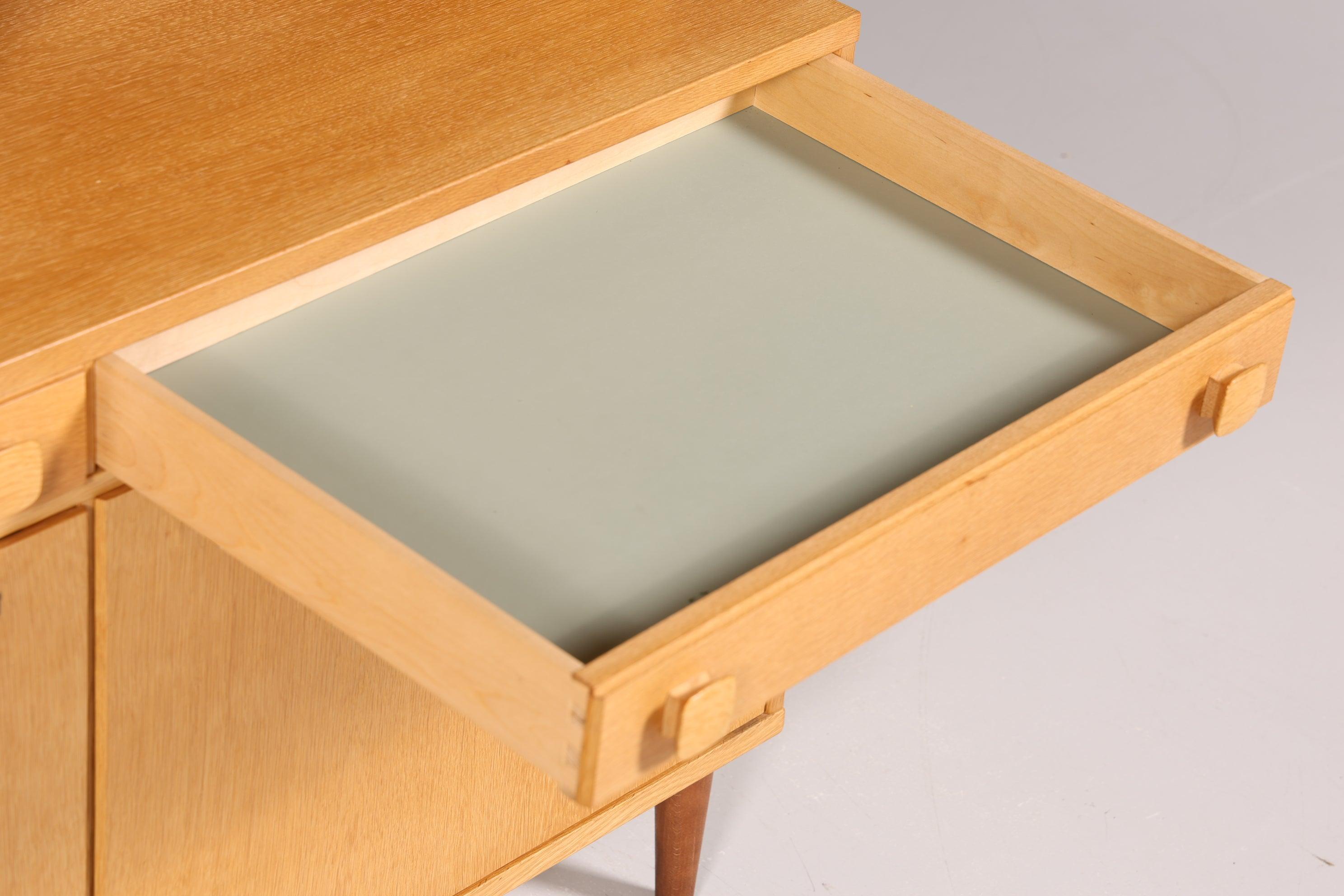 Schlichtes Mid Century Regal "Ulferts- Made in Sweden" echt Holz Schrank Retro Kommode Vintage Bücherregal 60er Jahre