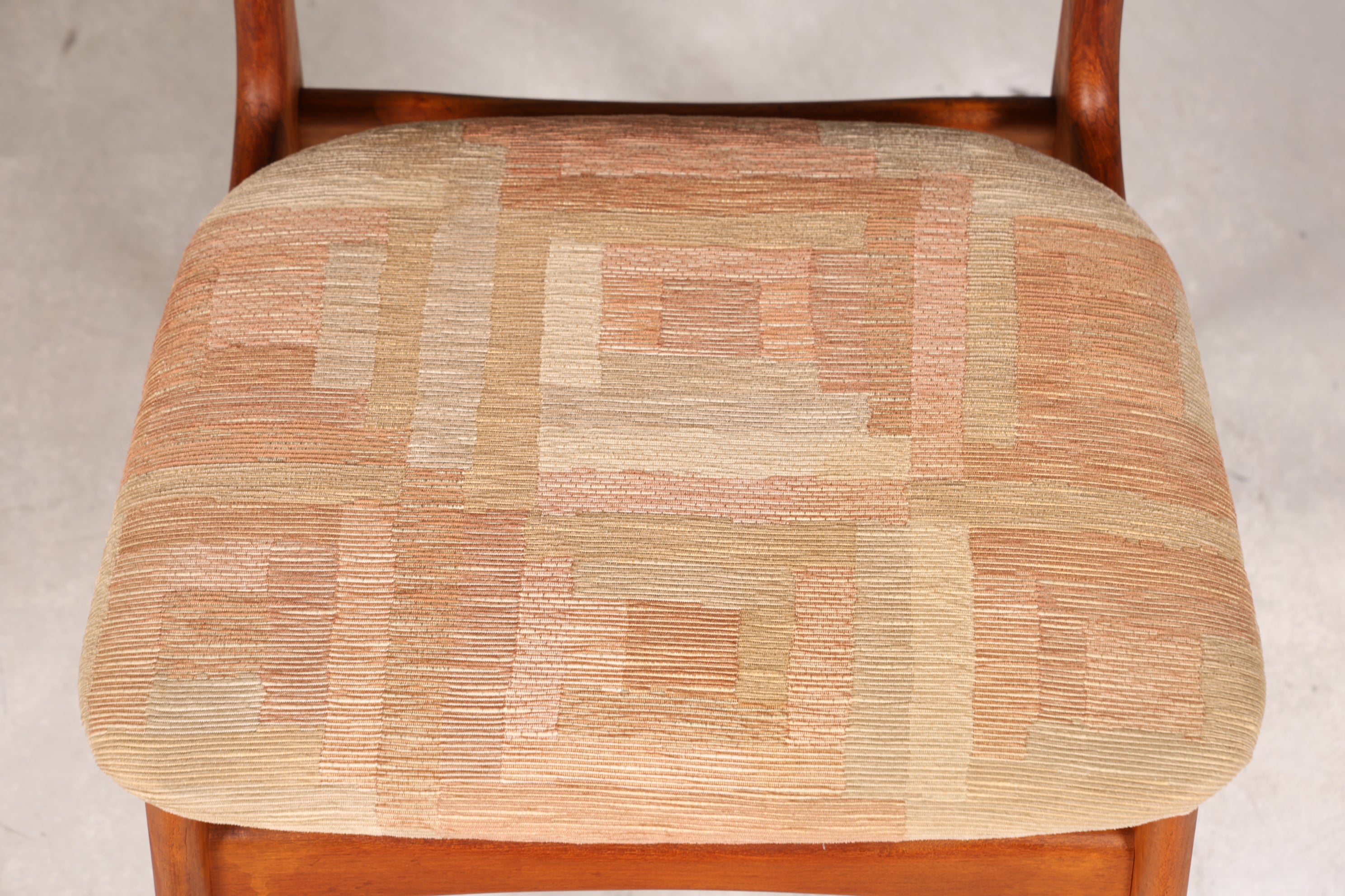 Stilvoller Original "Schiønning & Elgaard" Stuhl Mid Century Danish Teak Holz Esszimmer Stuhl Sekretär Stuhl 3 von 3