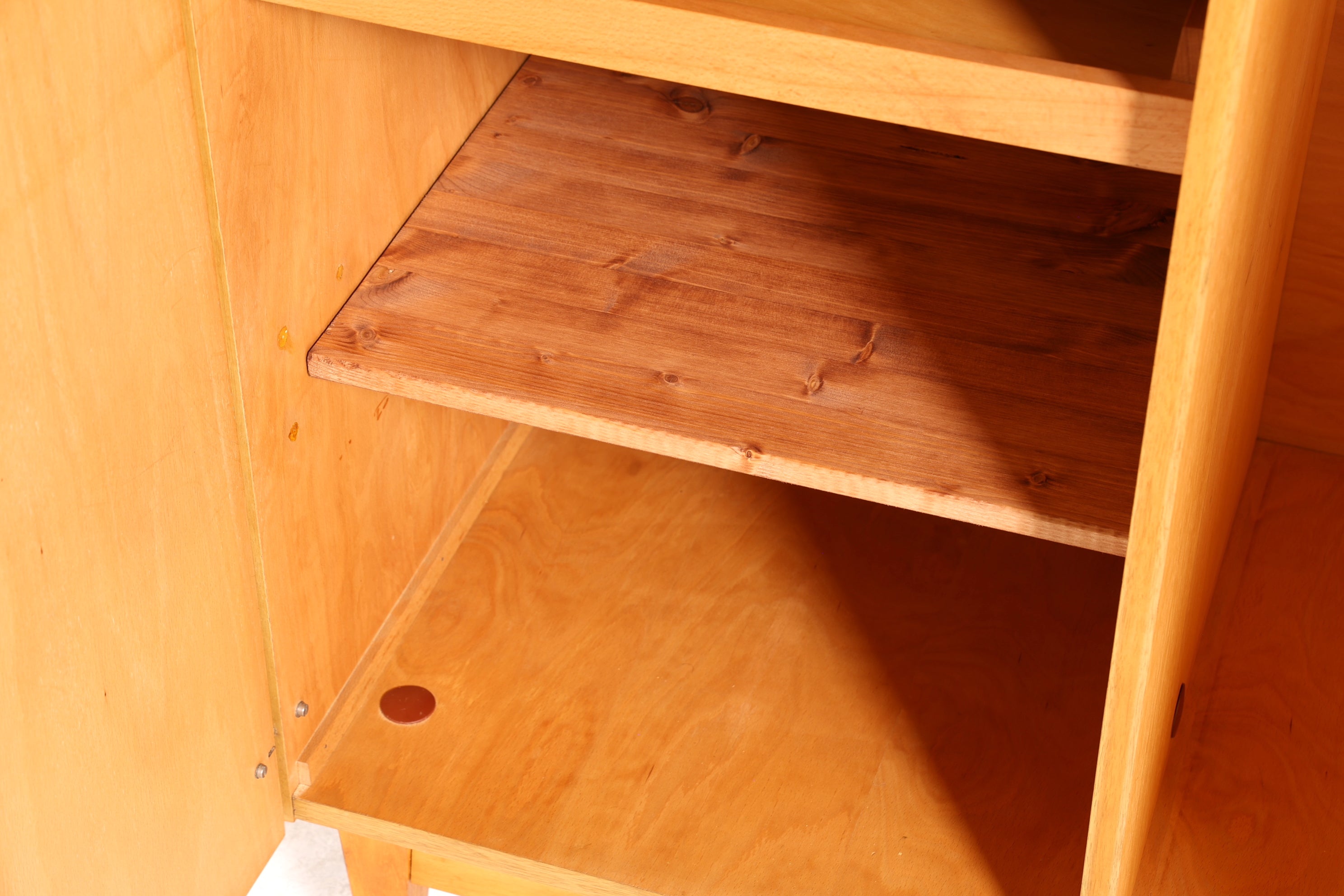 Traumhafter Mid Century Kleiderschrank Vintage Schrank Retro Wäscheschrank