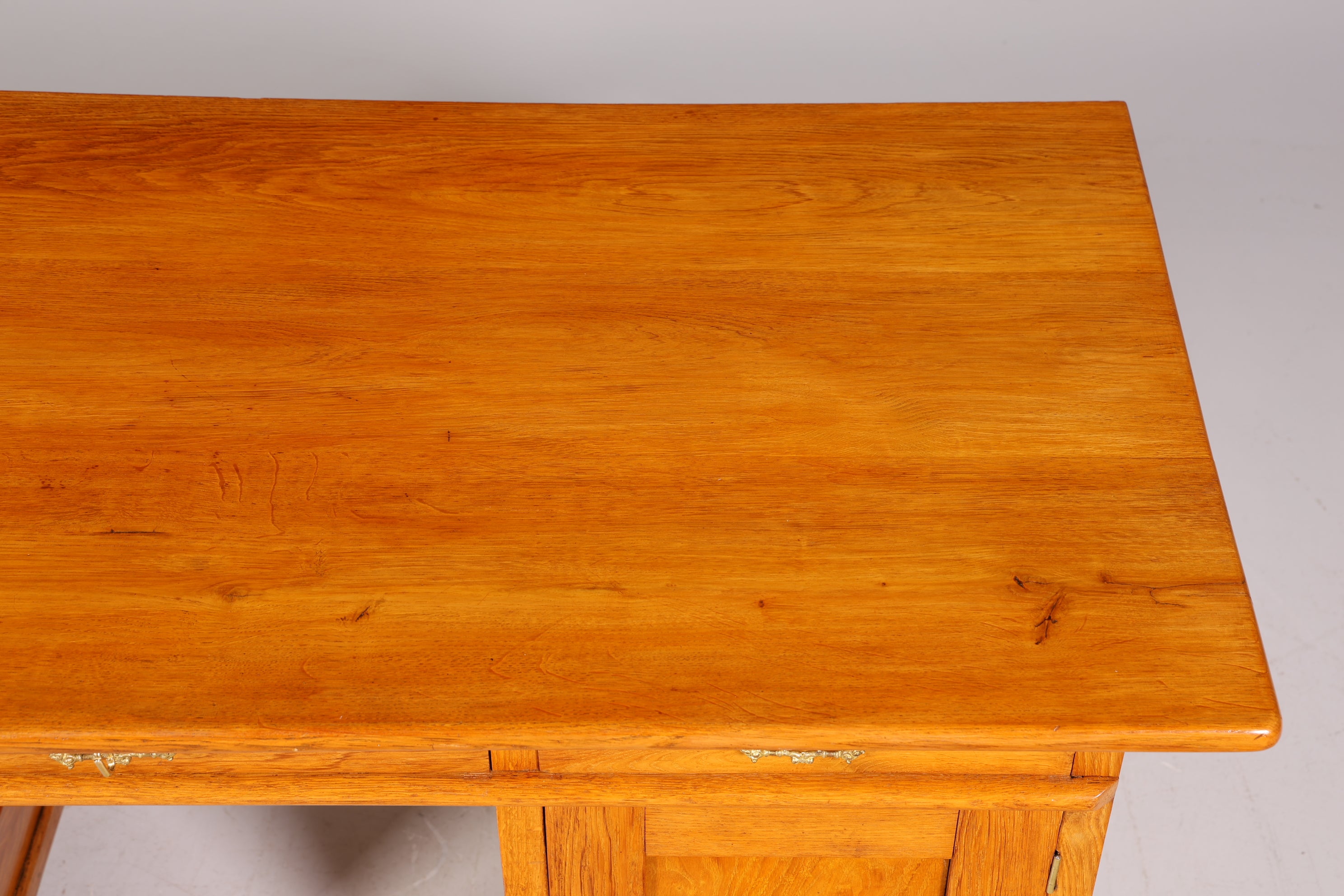 Traumhafter Jugendstil Schreibtisch Gründerzeit Bürotisch echt Holz Desk Office Table